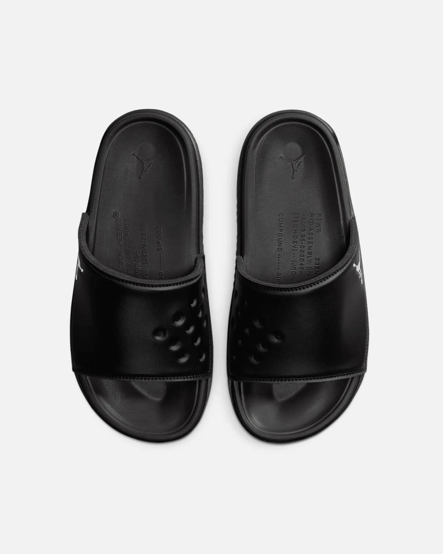 Jordan Play Slide Black/Metallic Anti Slip Pearl Shine