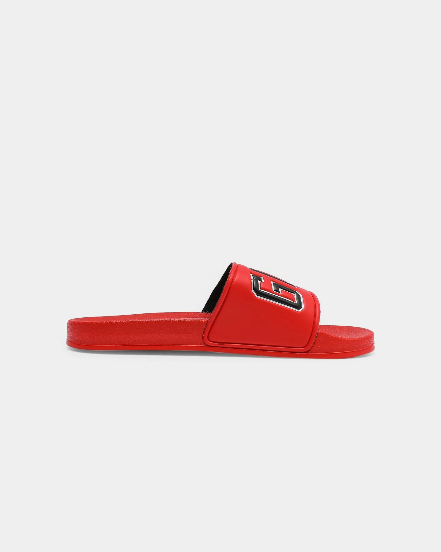 Flexibility Feature Goat Crew Arch Logo Slide Red/Black