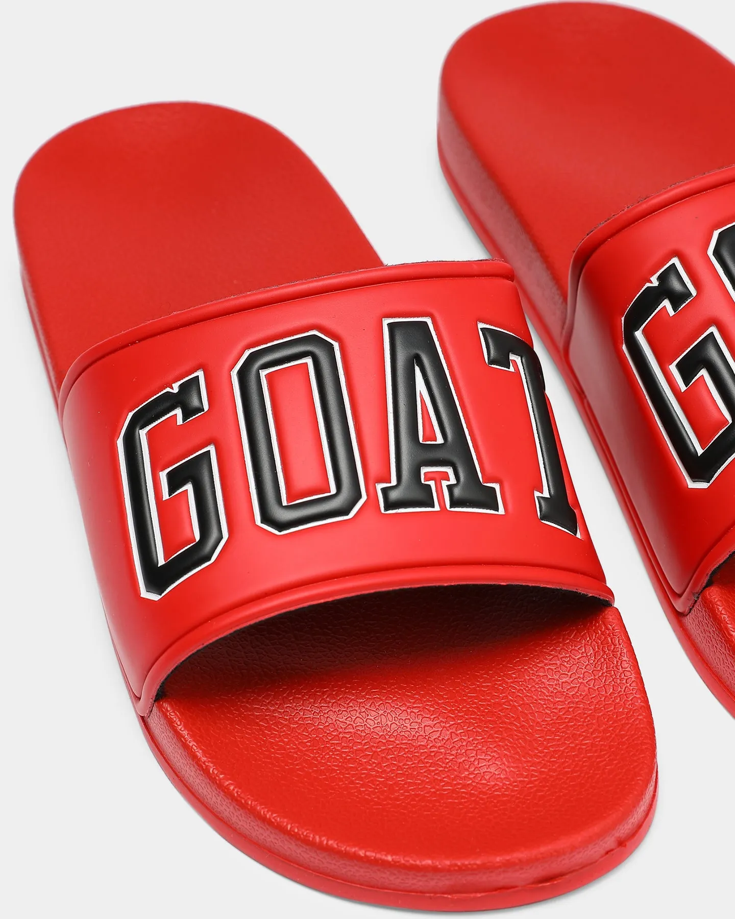 Desert Run Goat Crew Arch Logo Slide Red/Black