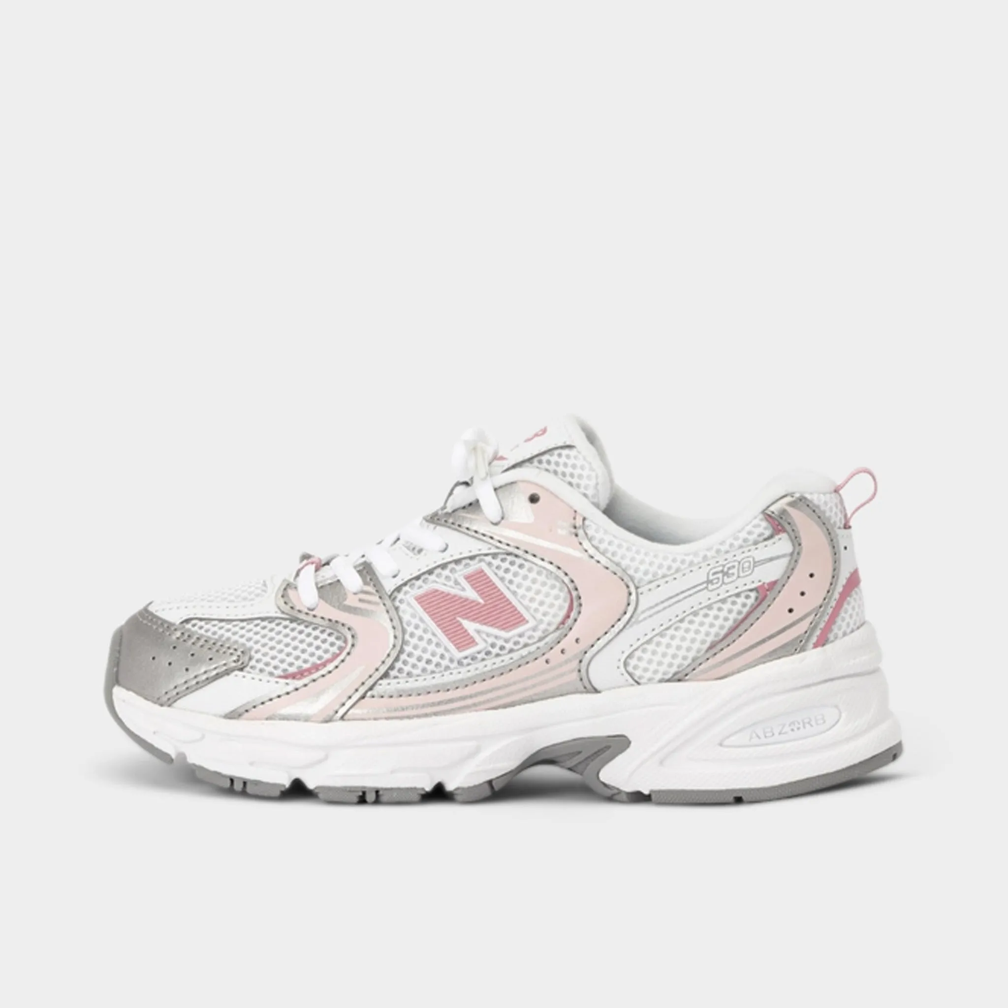 New Balance Juniors' 530 Reflection / Pink Taffy Stand Long