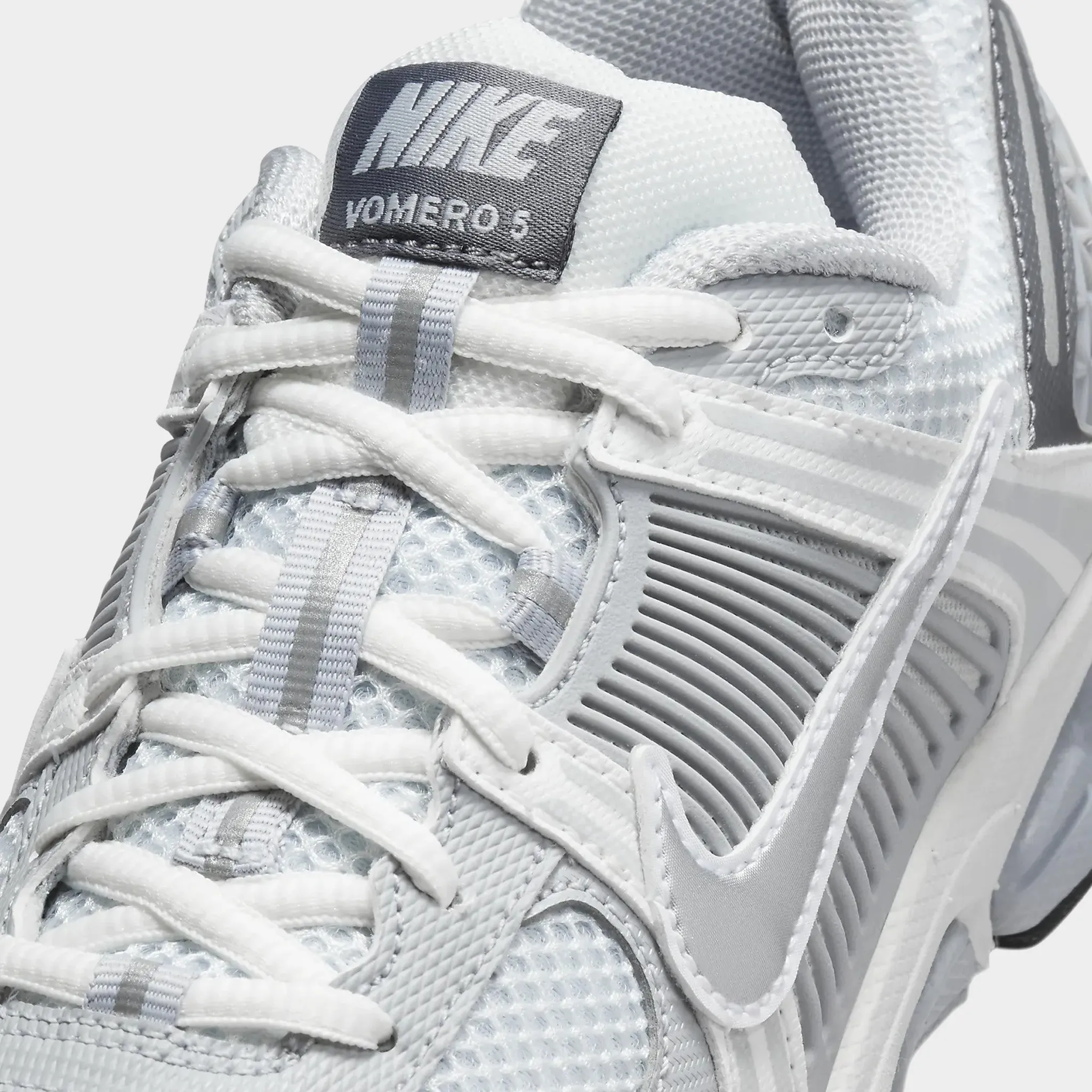 Suede Soft Casual Move Nike Zoom Vomero 5 GS Pure Platinum / Metallic Silver
