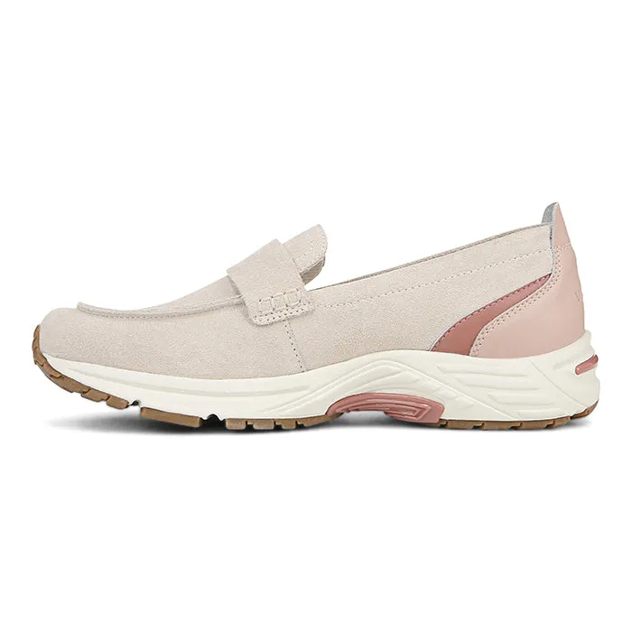 Sea Breeze Running Errands Womens Vionic 23Walk Loafer in Cream/Cameo Rose
