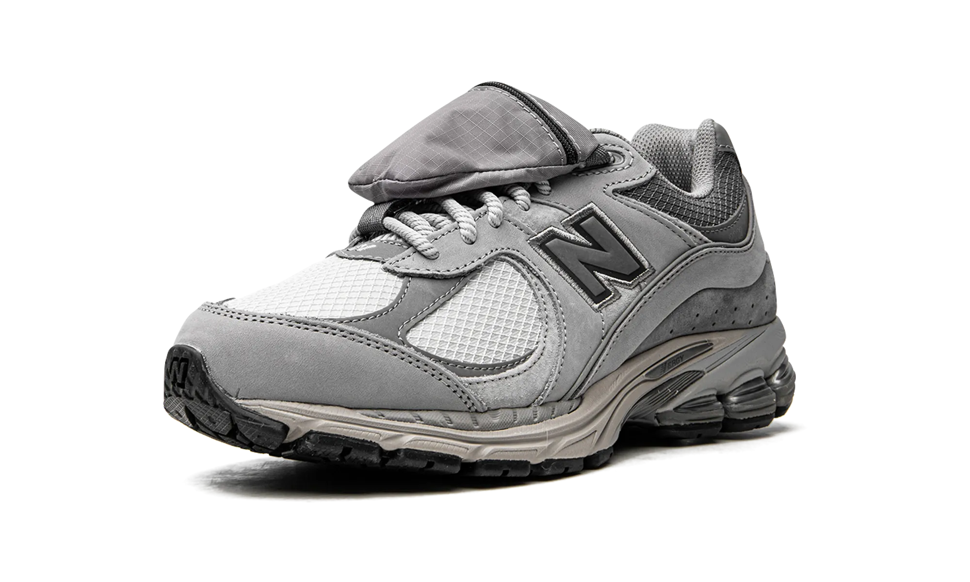 cushioned midsole running shoes national - team - themed running gear 2002R "Grey Pocket"
