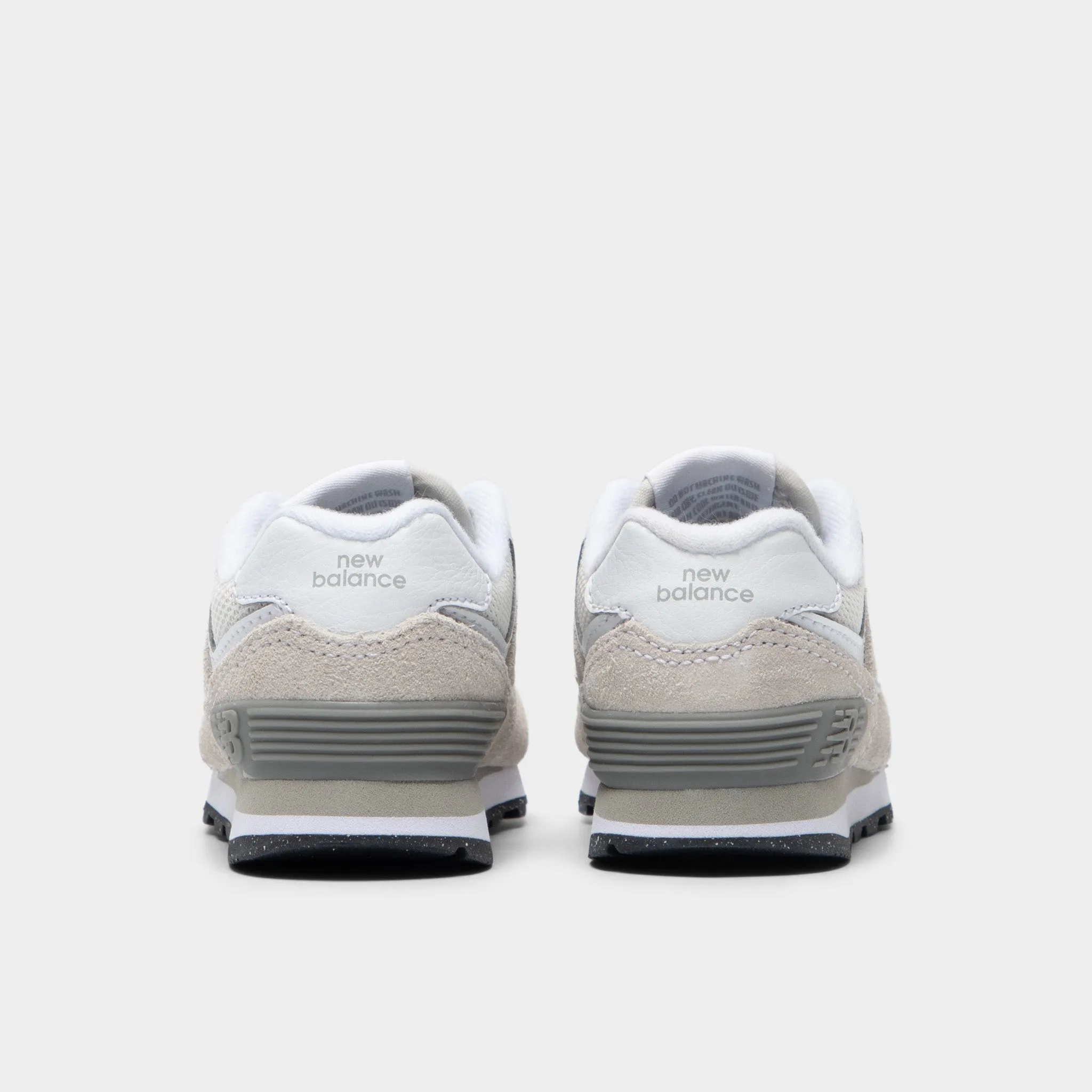 New Balance Infants' 574 Light Grey / White Laid Back
