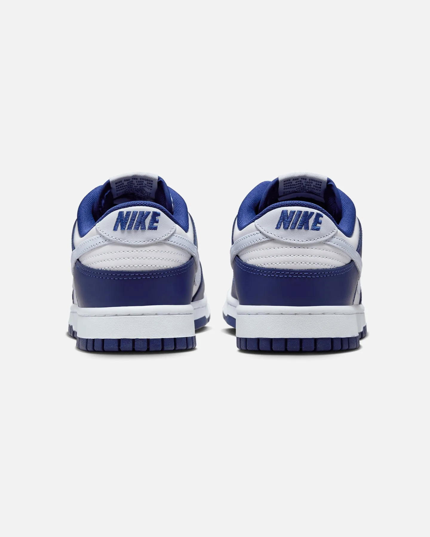 Elastic laces Nike Dunk Low Retro "Deep Royal" Deep Royal Blue