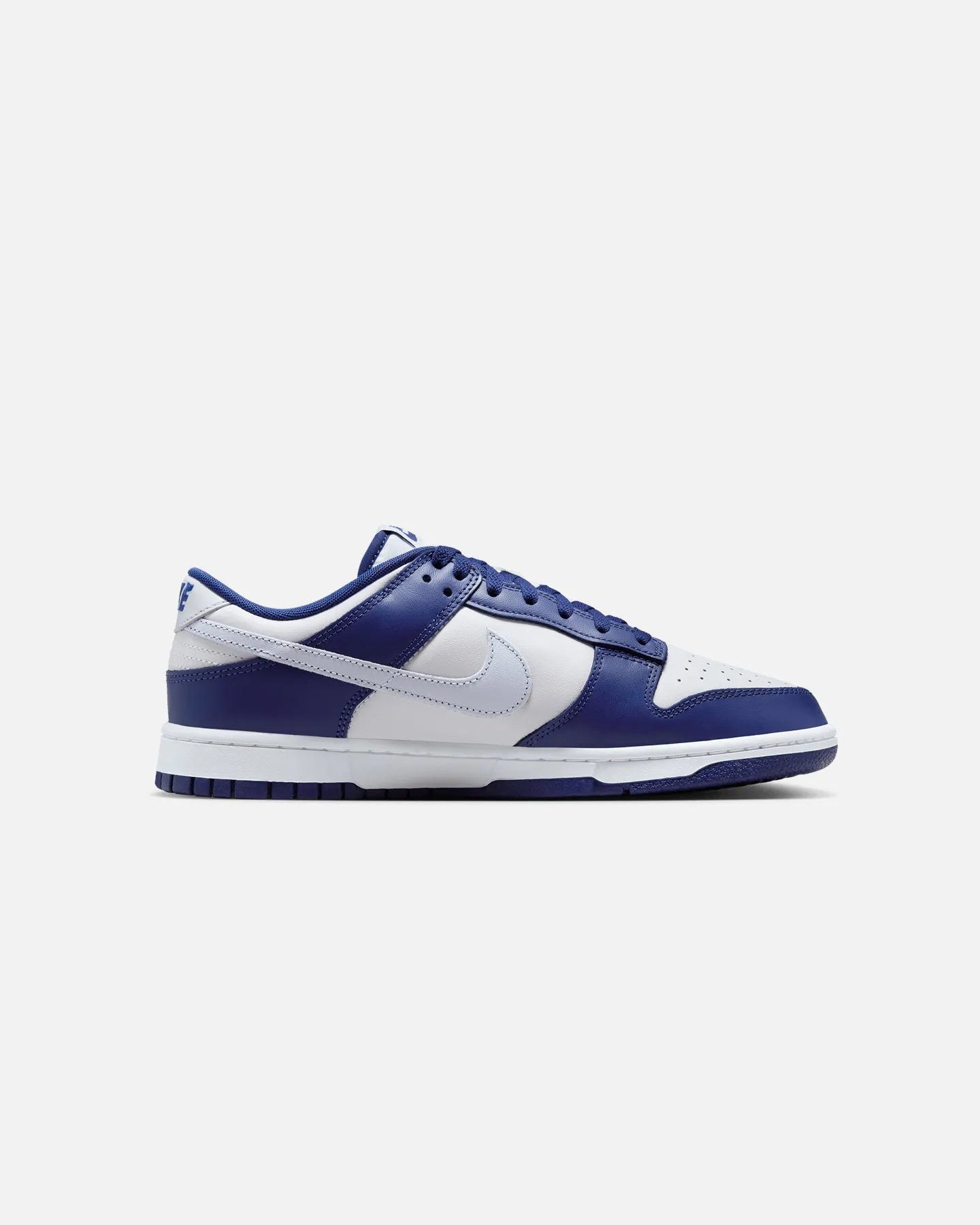 Nike Dunk Low Retro "Deep Royal" Deep Royal Blue Heritage Line Clean White