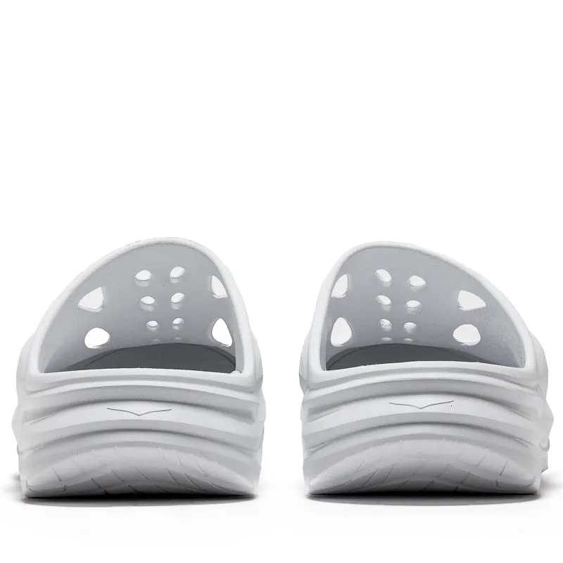 Hoka Ora Recovery Mule - White/White Stylish Casual Shoes