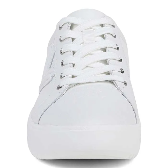 Indoor Step Neutral Look Womens Vionic Kearny Lace Up in White