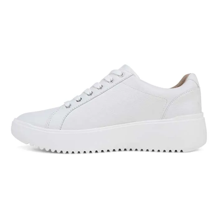 Busy Day Womens Vionic Kearny Lace Up in White