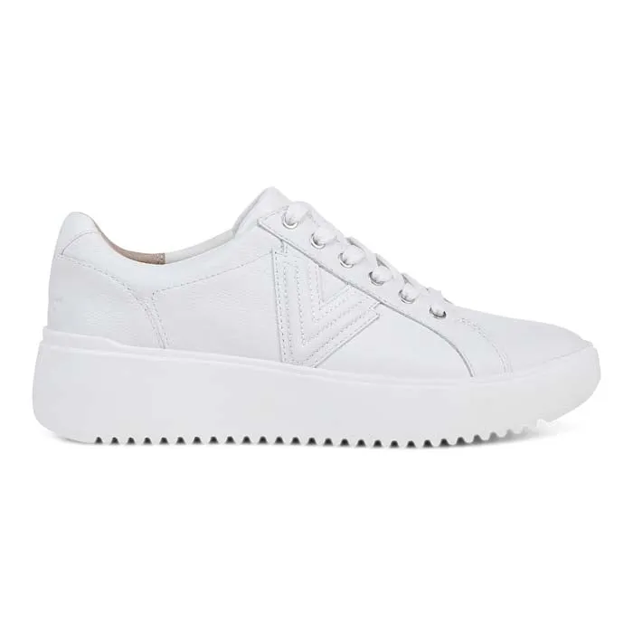 Any Weather Family Meet Womens Vionic Kearny Lace Up in White