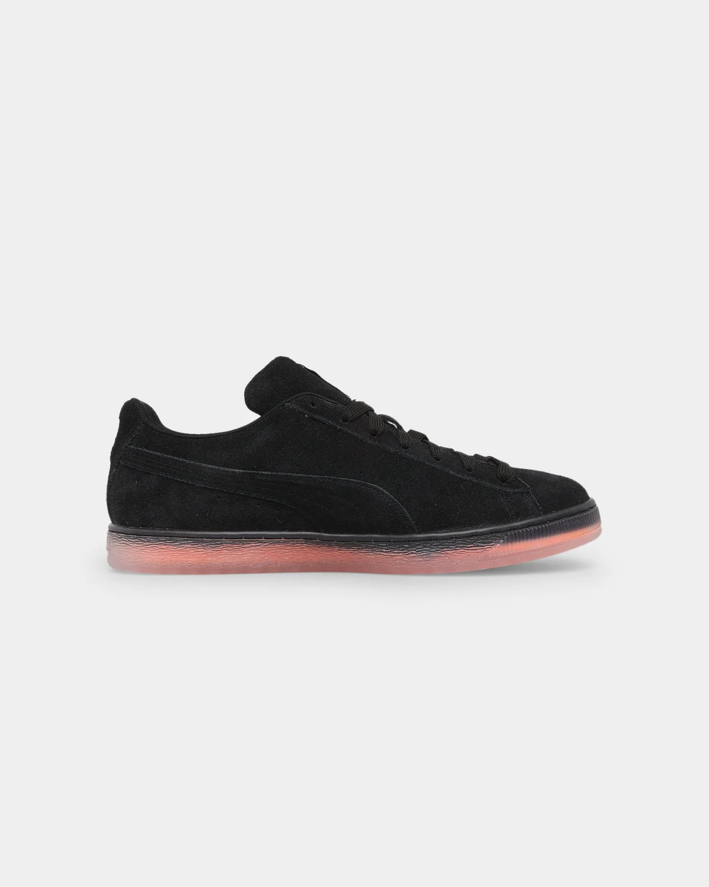 Puma Suede Displaced Basketball Shoes Puma Black-Neon Quality