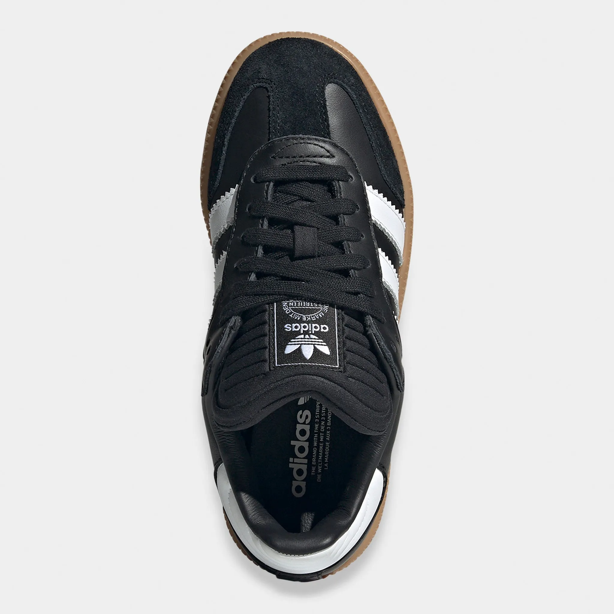 adidas Juniors' Samba XLG Core Black / Footwear White - Gum All-day Comfort