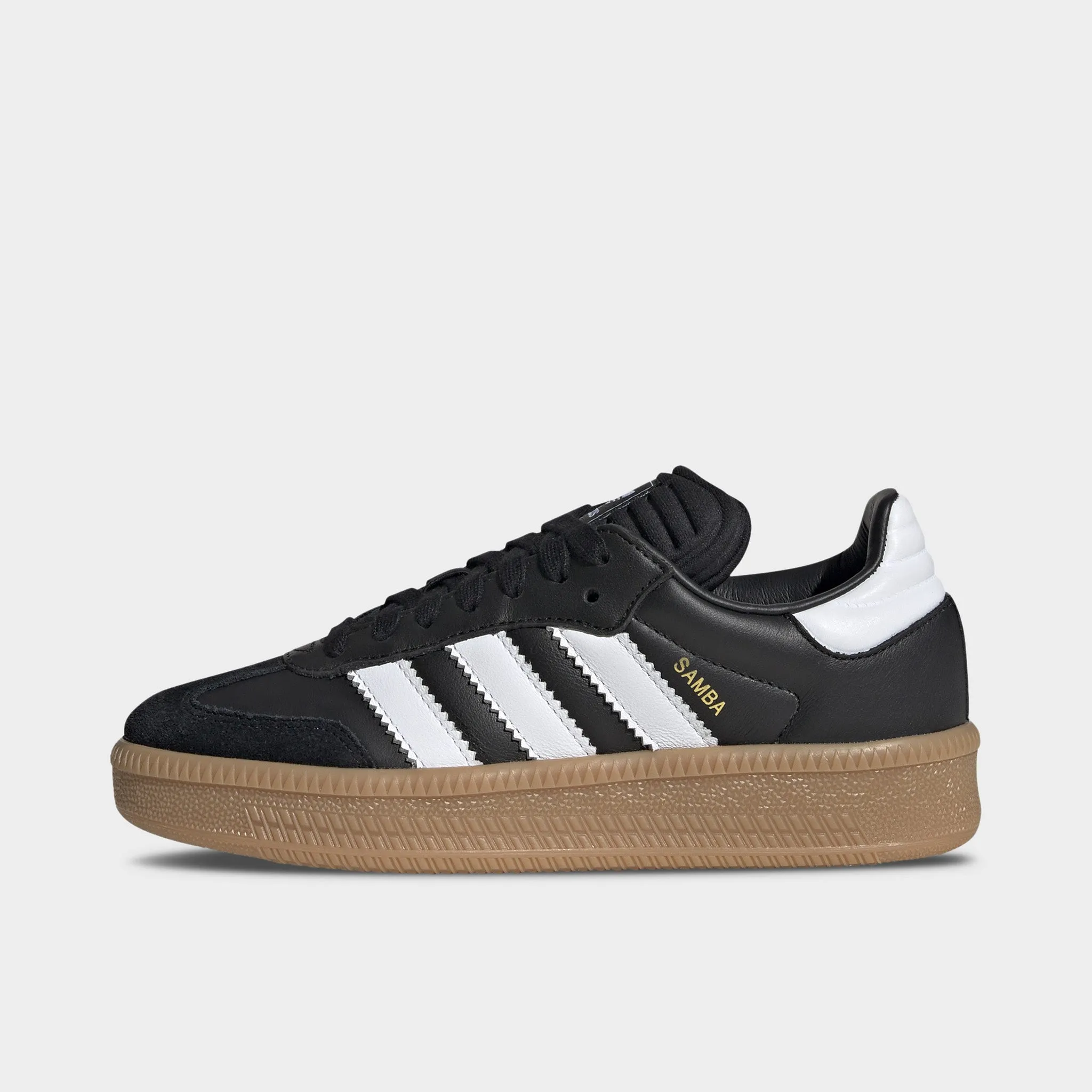 adidas Juniors' Samba XLG Core Black / Footwear White - Gum construction