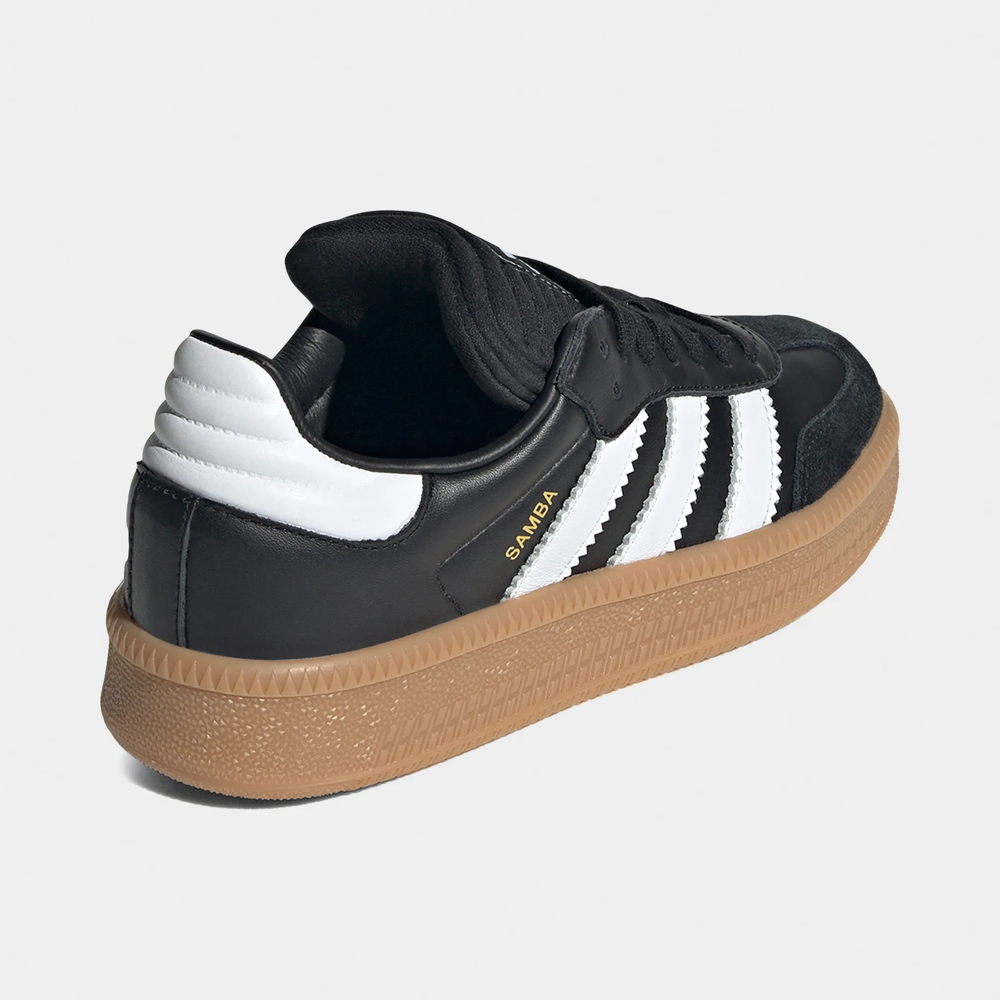 adidas Juniors' Samba XLG Core Black / Footwear White - Gum Fast Track Smooth Soles