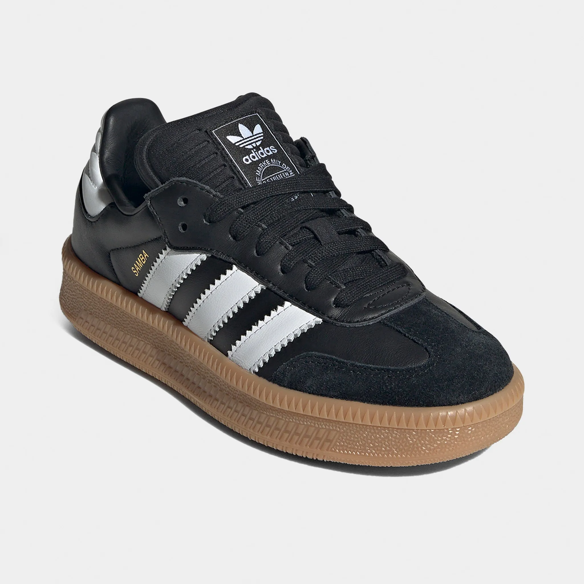 adidas Juniors' Samba XLG Core Black / Footwear White - Gum Comfortable