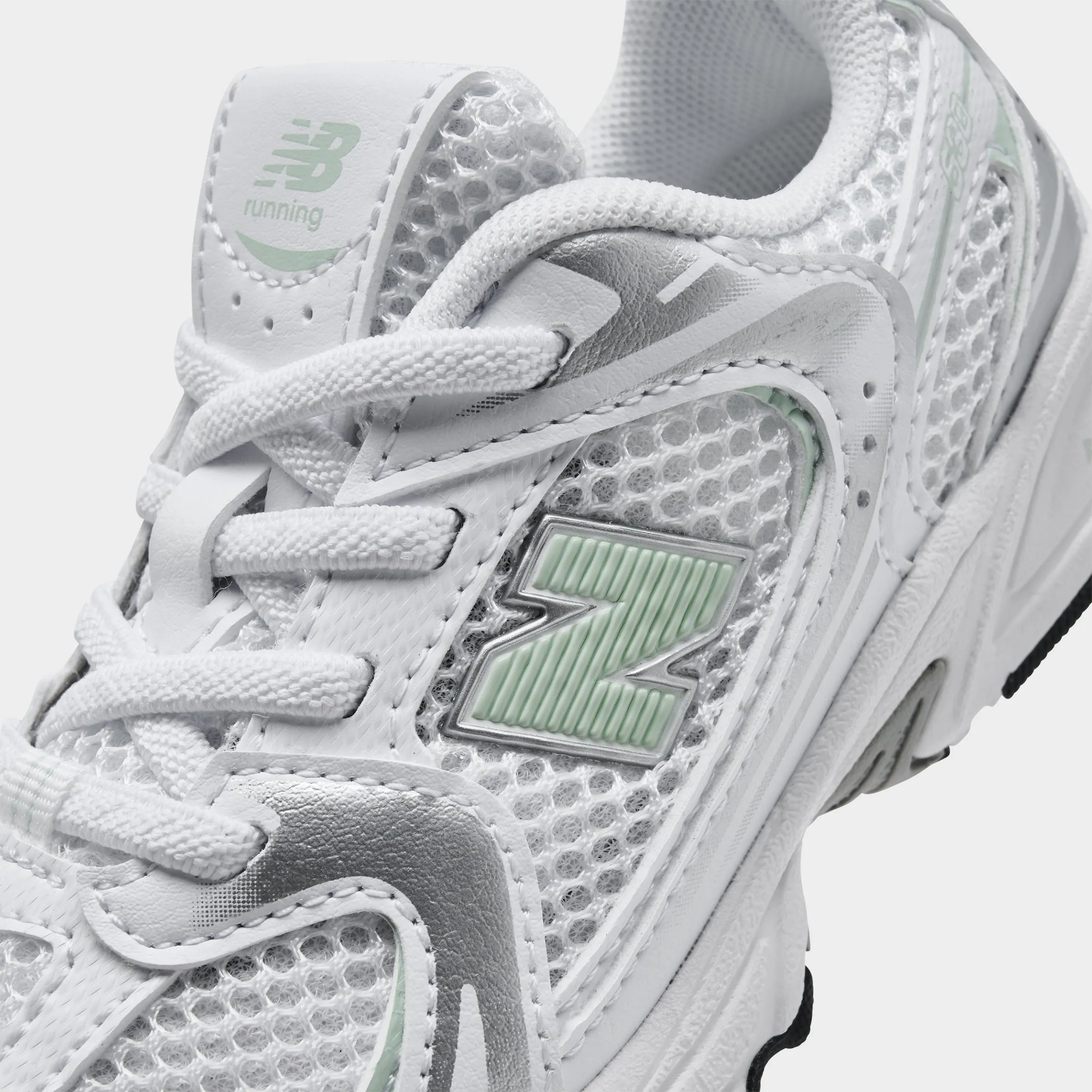 Buckle Design Comfortable Wear New Balance Infants' 530 White / Silver