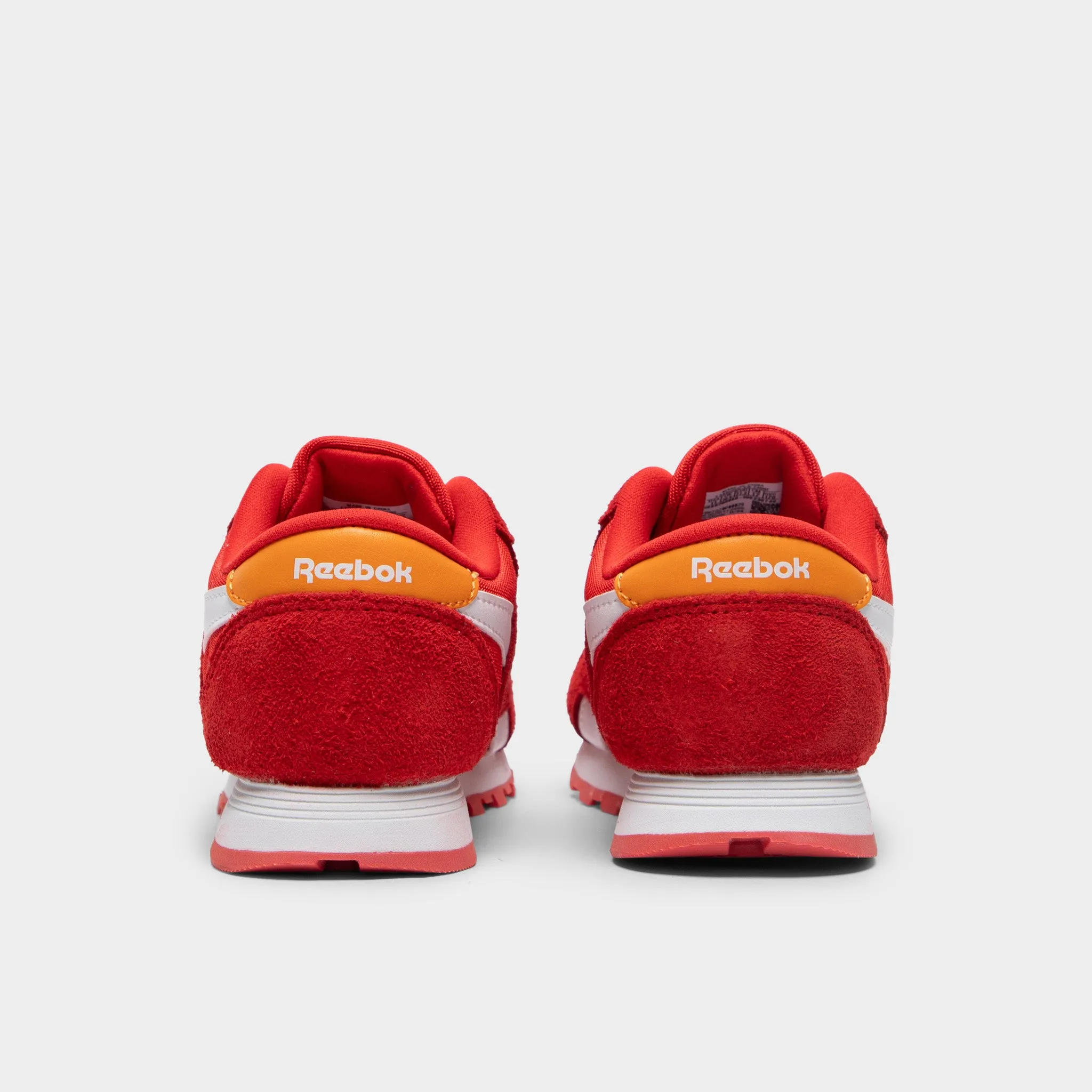 Reebok x Sesame Street Children's Classic Nylon Red / White - Orange Foot Ease