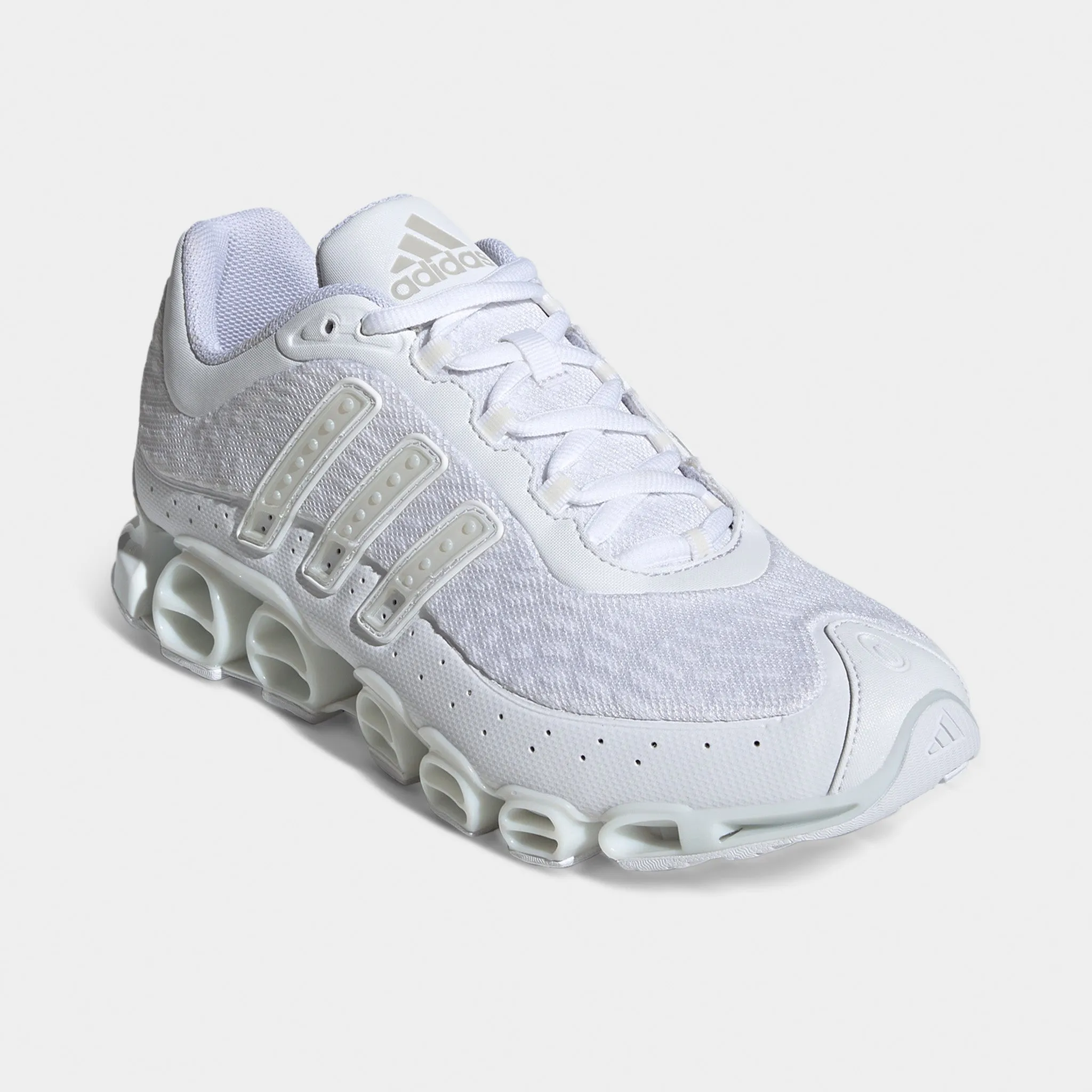 adidas Megaride White / White - Grey One Strike Step Quiet Move