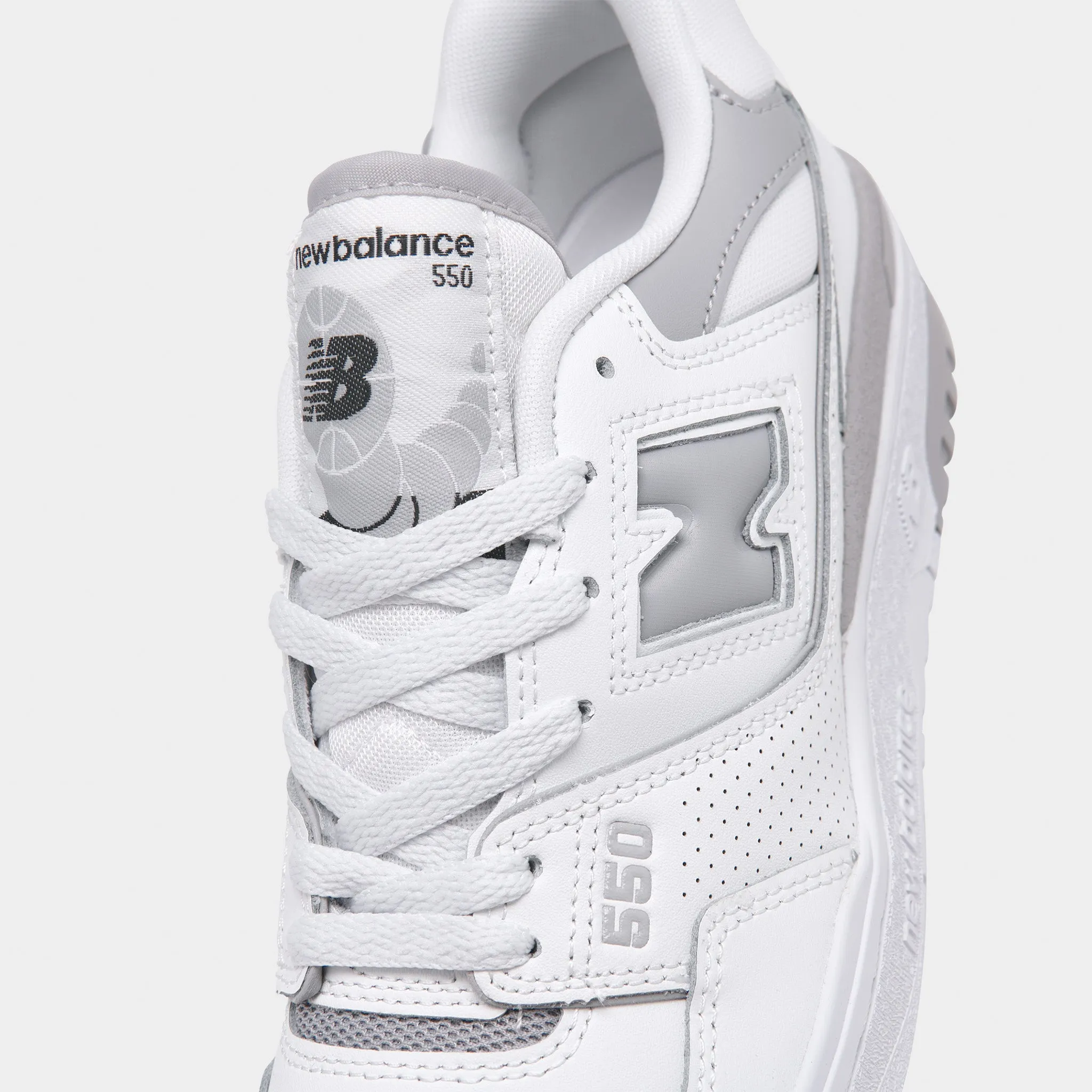 New Balance Women's BBW550BB White / Raincloud Anti   Slip Feature