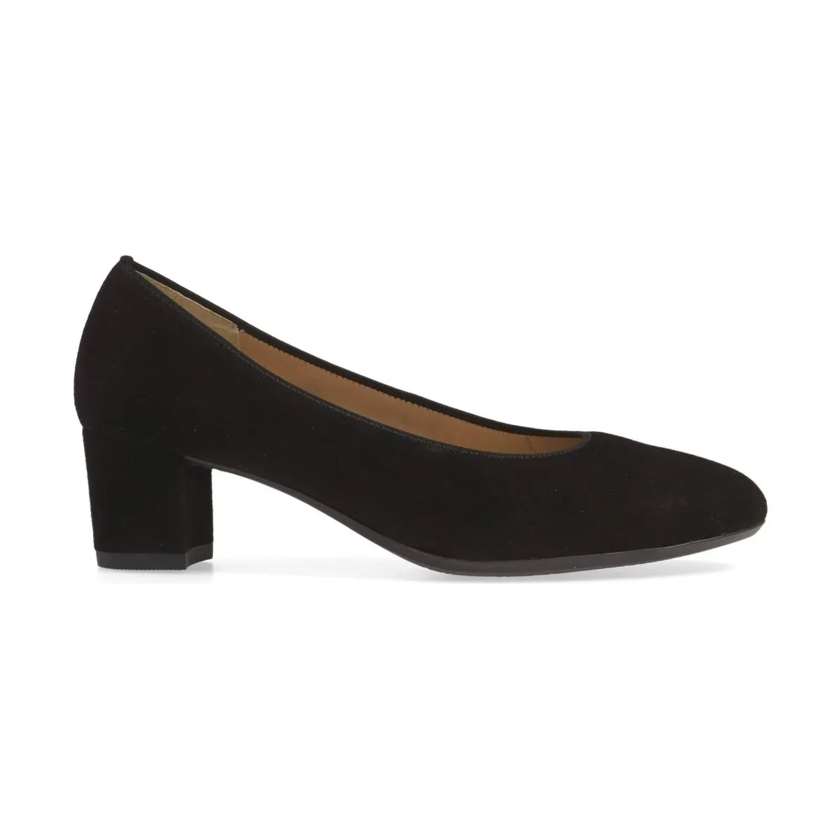 Ara Women's Kendall Black Suede High Quality Heel Support