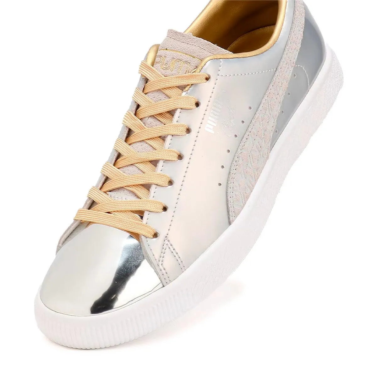   Sorayama Clyde 'Silver Gold' Small Pointed Toe