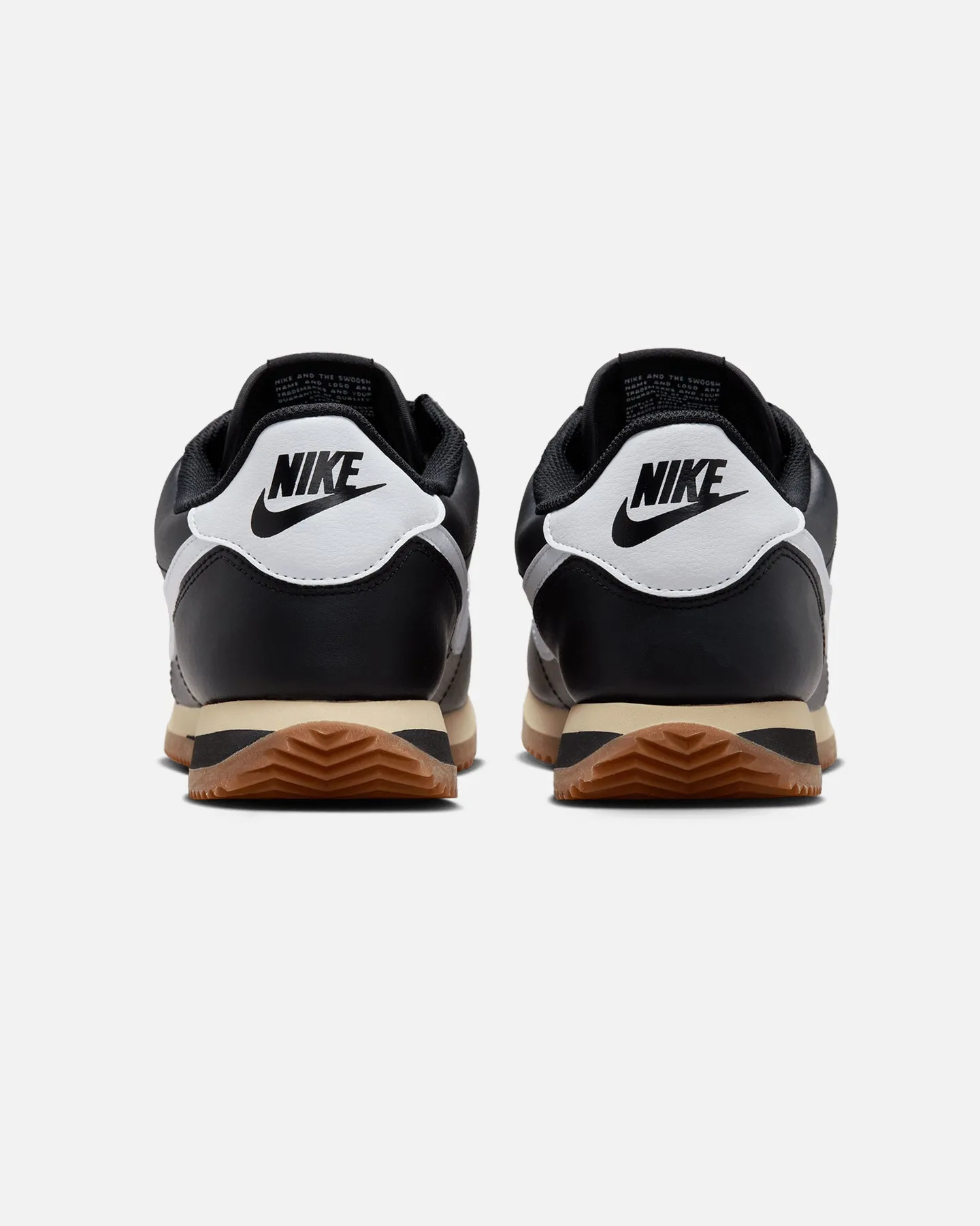 Nike Cortez Black/White Comfort Step Desert Cool