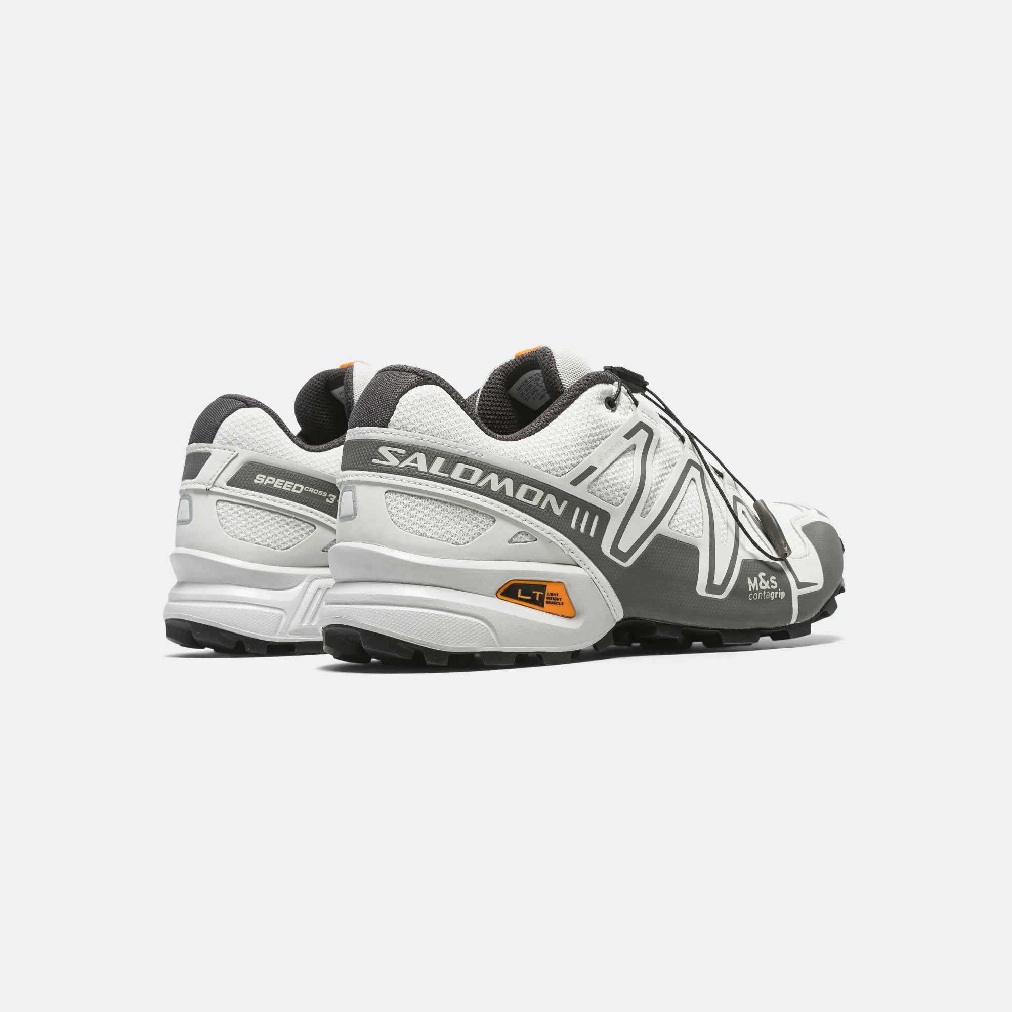 Anti   Slip Handcrafted Details Speedcross 3 GTX - Lunar Rock/Castlerock-Tumeric