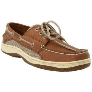 Sperry Billfish 3-Eye Boat Shoe - Dark Tan Effortless Silhouette bodybuilders