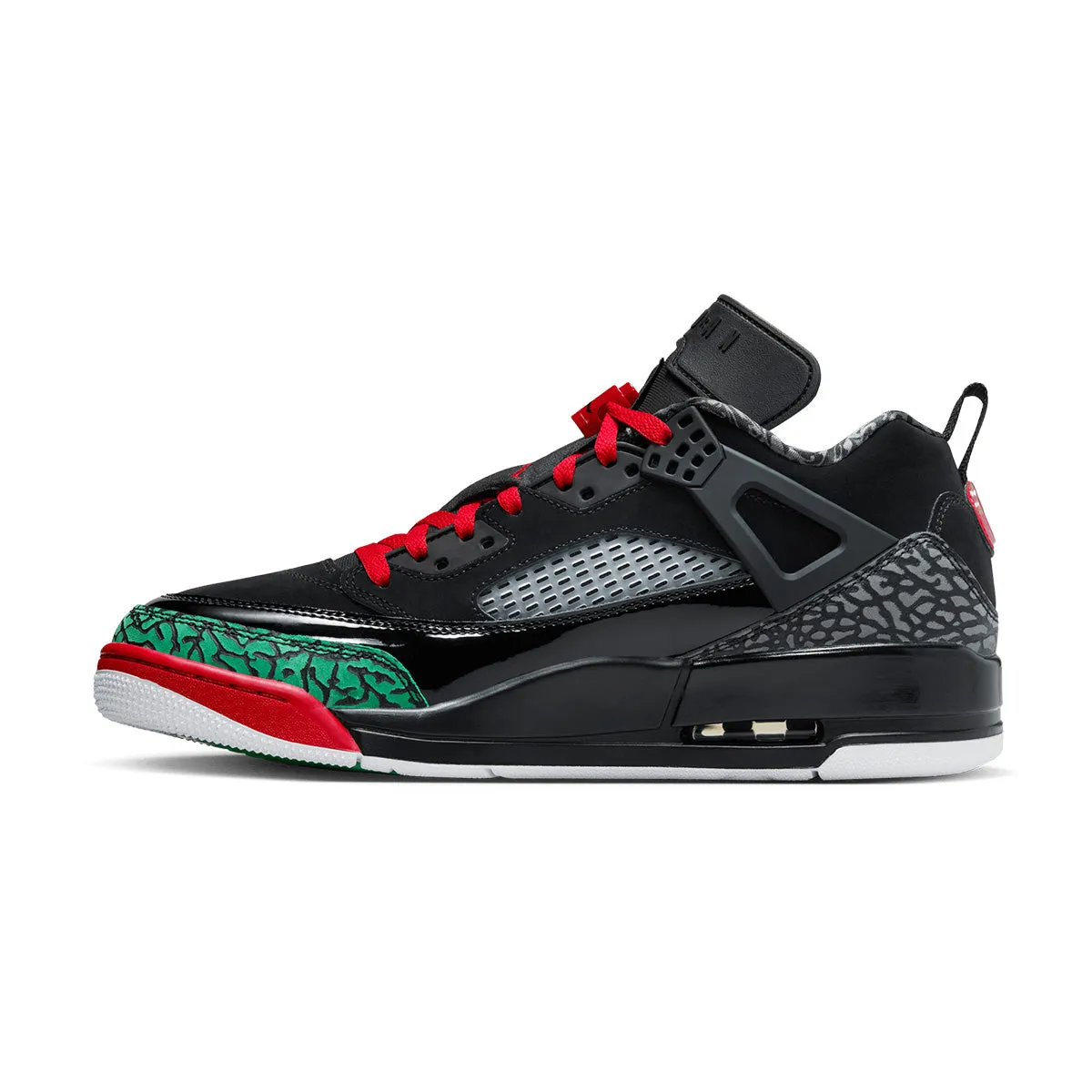 Spizike Low 'Black Red Green' Cushioned Insole
