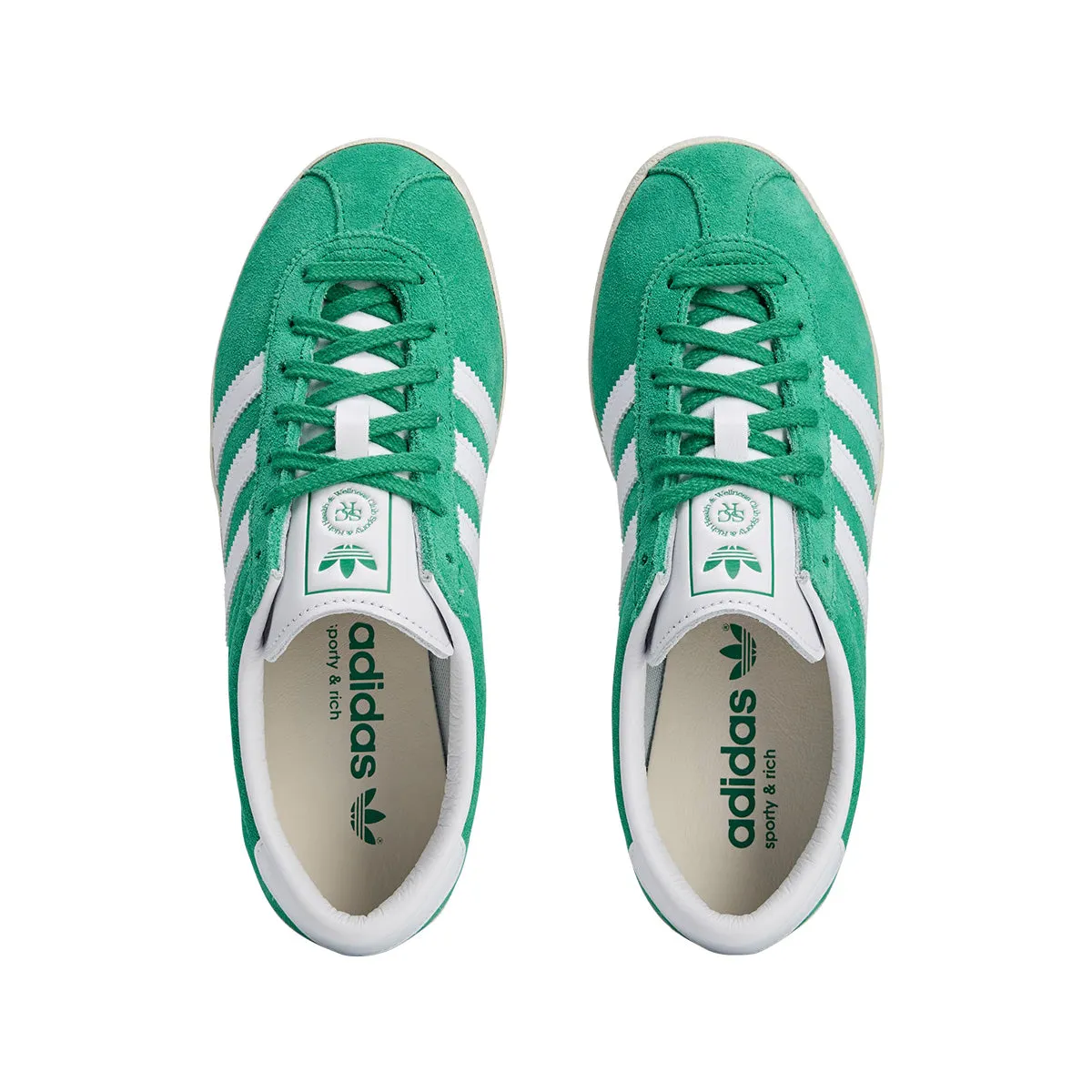 gym - specific functions work - related features   Sporty & Rich Wmns Blanc 'Court Green Cloud White'
