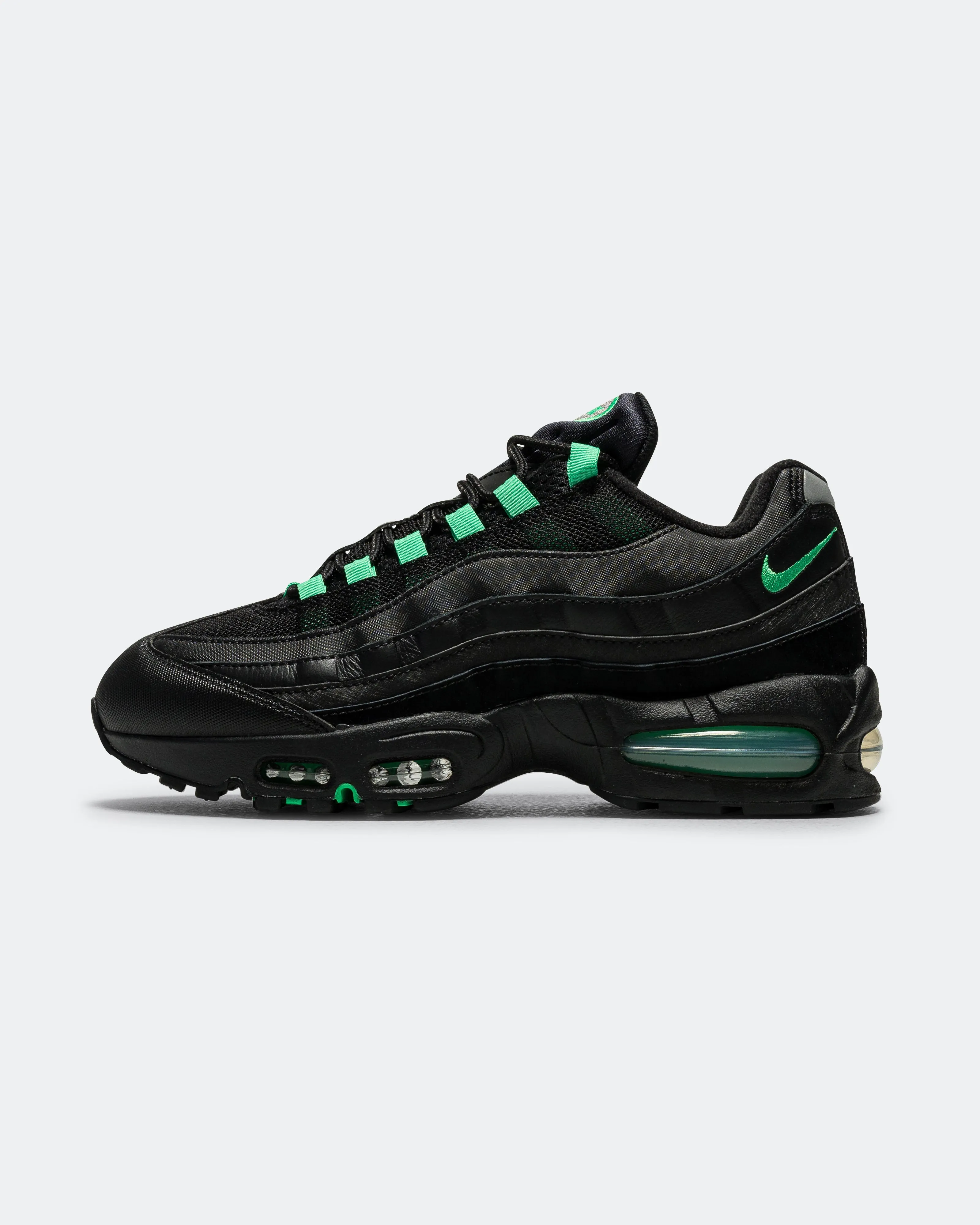 Air Max 95 OG - Black/Green Shock-Pearl Grey Modern Casual OrthoticFriendly