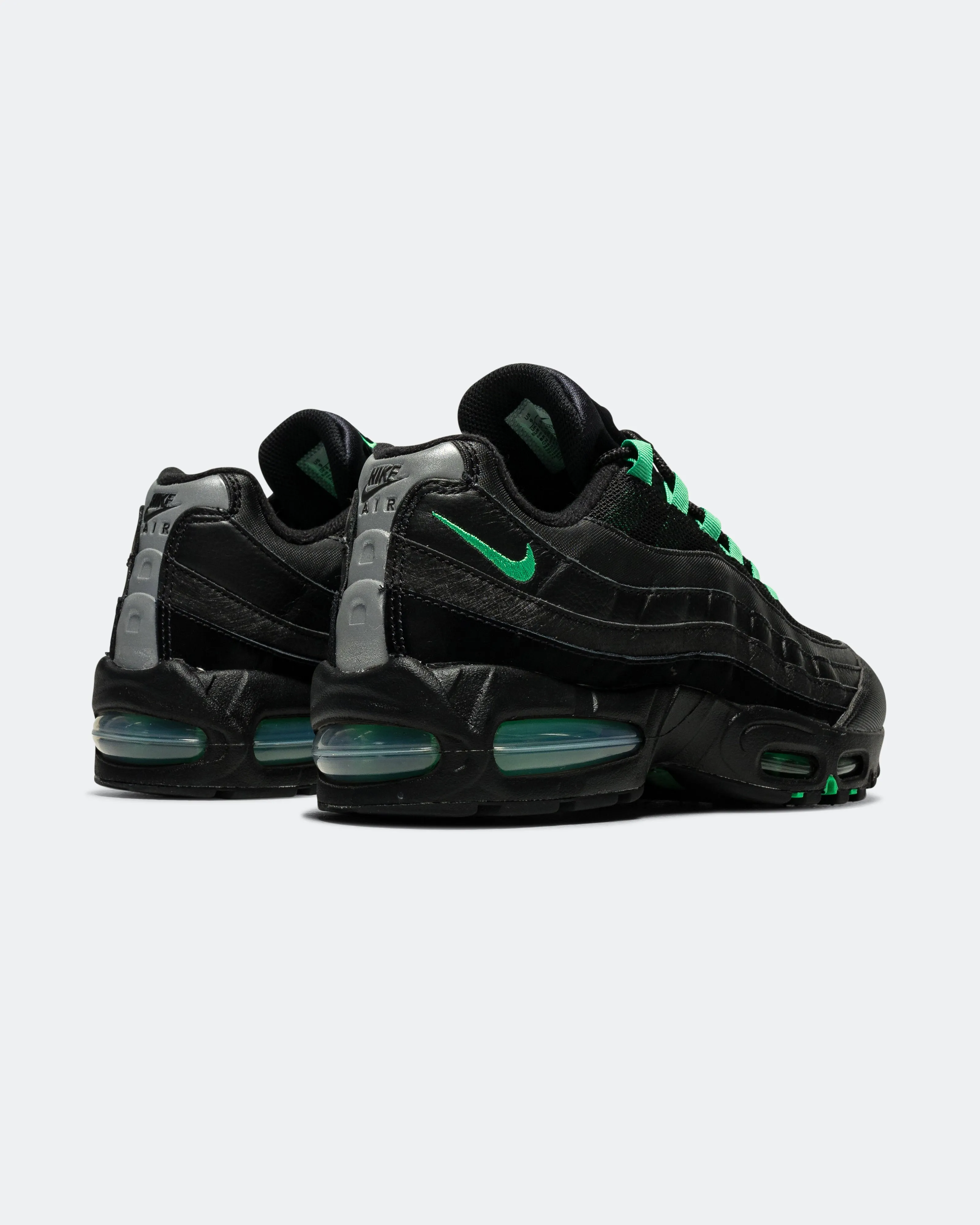 Comfort Driven Air Max 95 OG - Black/Green Shock-Pearl Grey