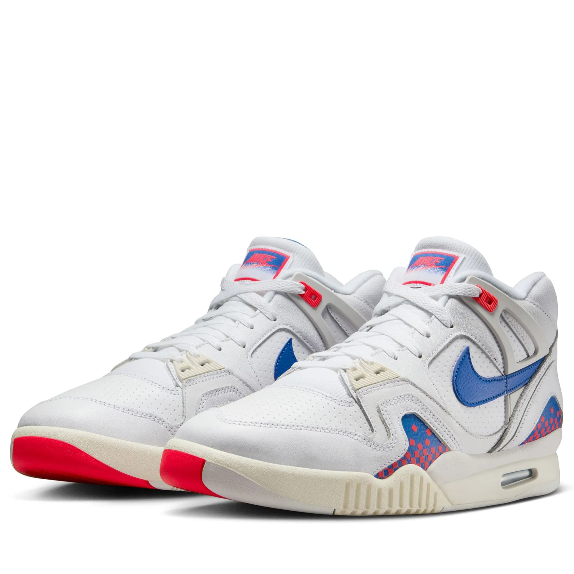 Ventilation Perforation Systems Neutral Tone Nike Air Tech Challenge 2 - White/Royal Blue