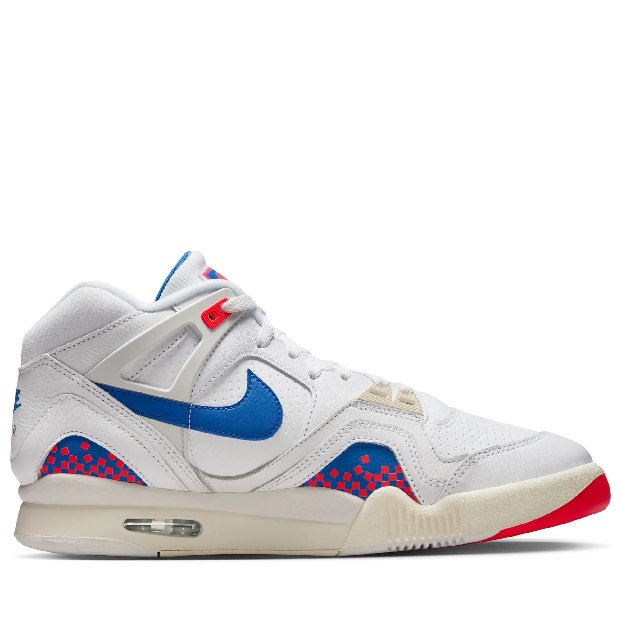 Nike Air Tech Challenge 2 - White/Royal Blue Unlined Comfort Structured Fit