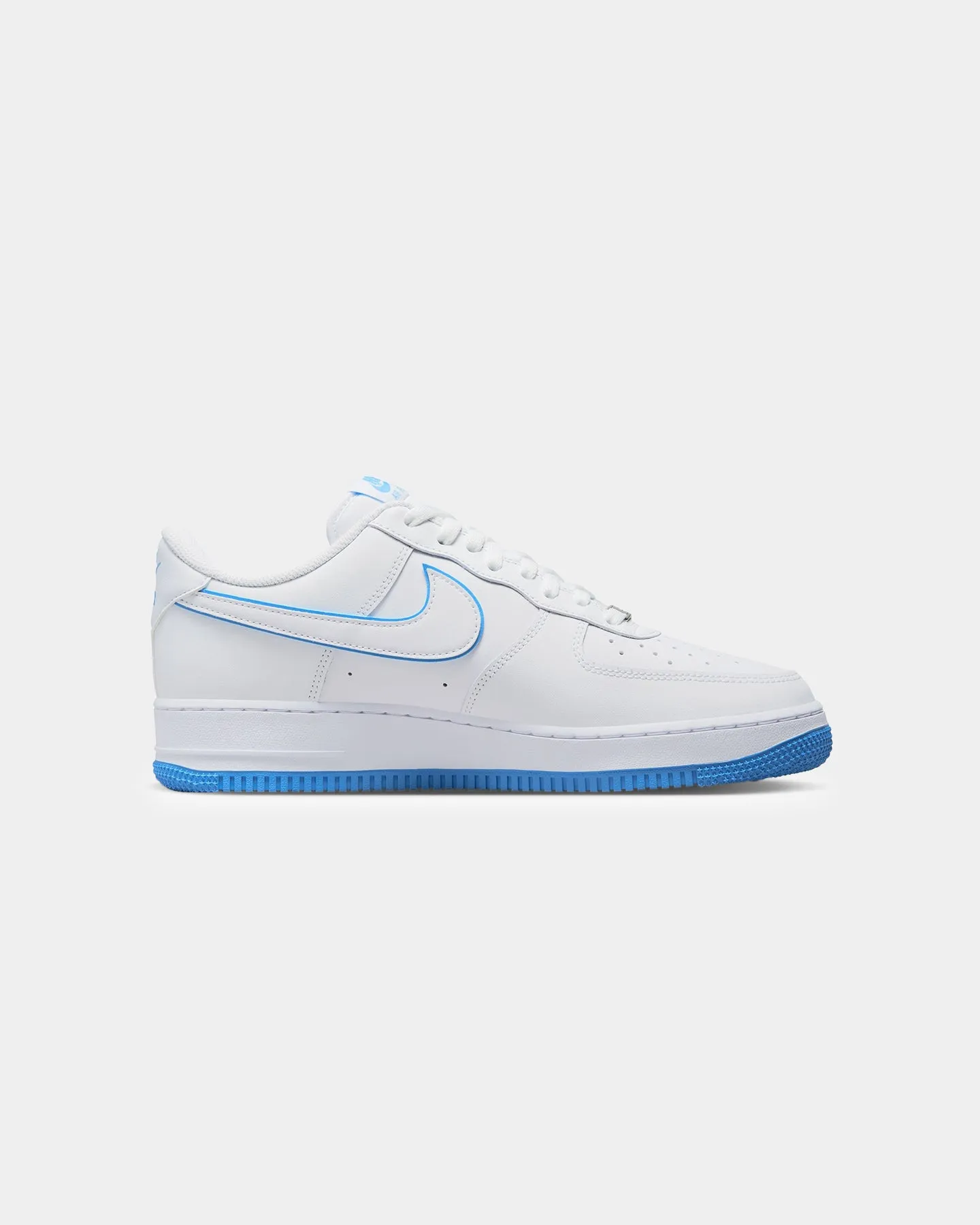 Nike Air Force 1 '07 White/University Blue Travel Light Fashion Edge