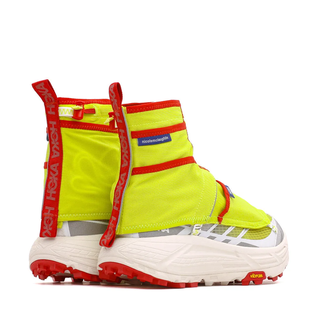 energy - returning - midsole - feature shoes Sporty Hoka One One Men x Nicole McLaughlin Mafate Three2 White Neon Yellow Core 1153931-WNN