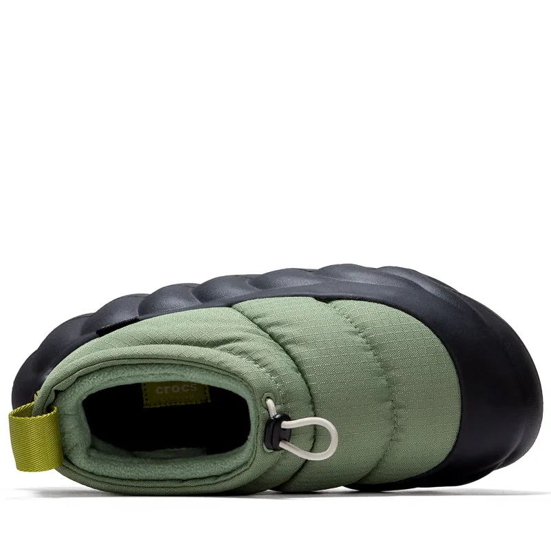 Everyday Form Timeless Look Crocs Overpuff Cordura Shorty - Moss