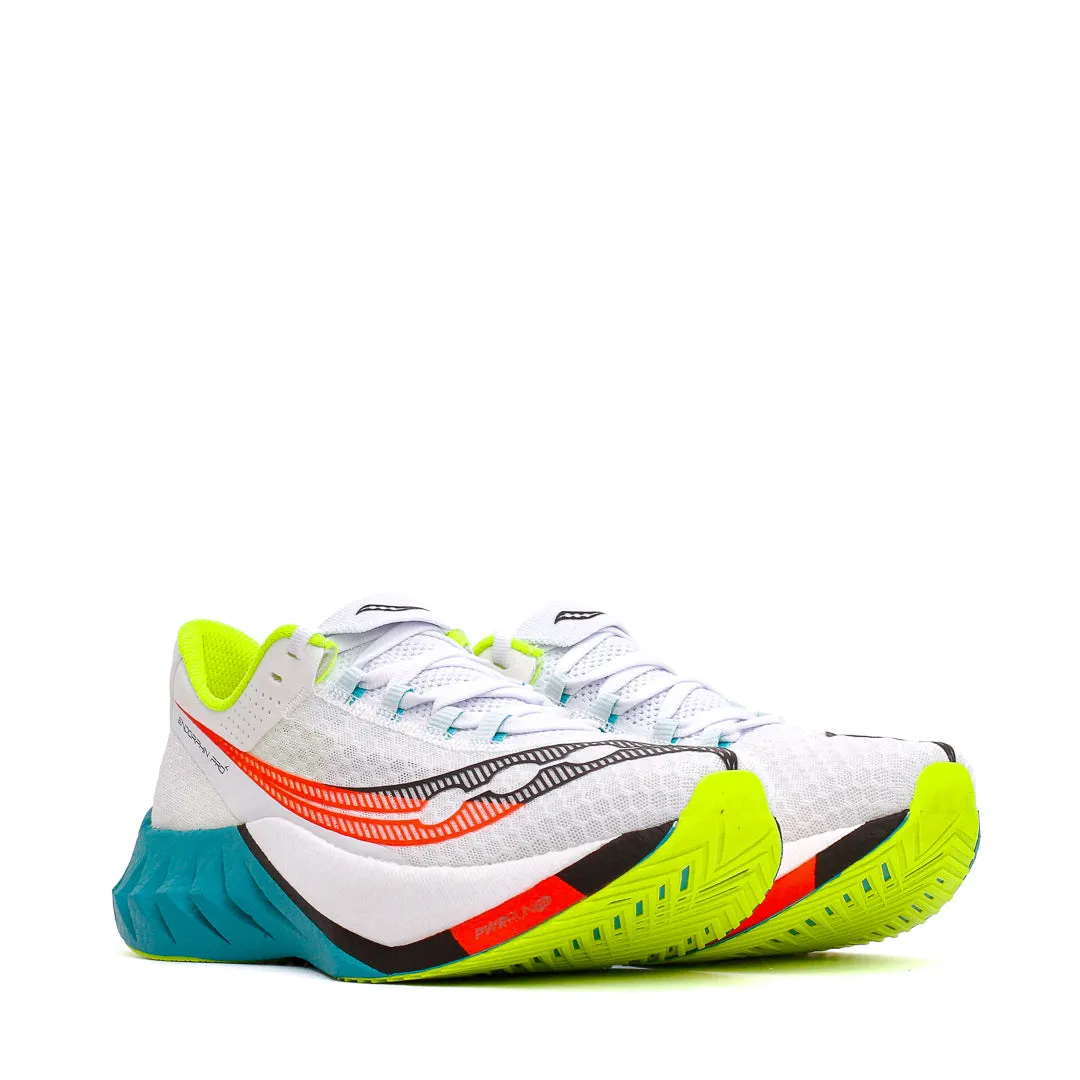 windy - day shoes Saucony Men Endorphin Pro 4 White Mutant S20939-97