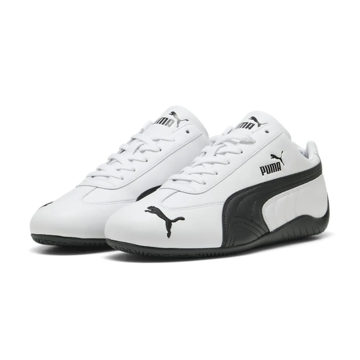 Speedcat Leather 'White Black' narrowest Mid - range
