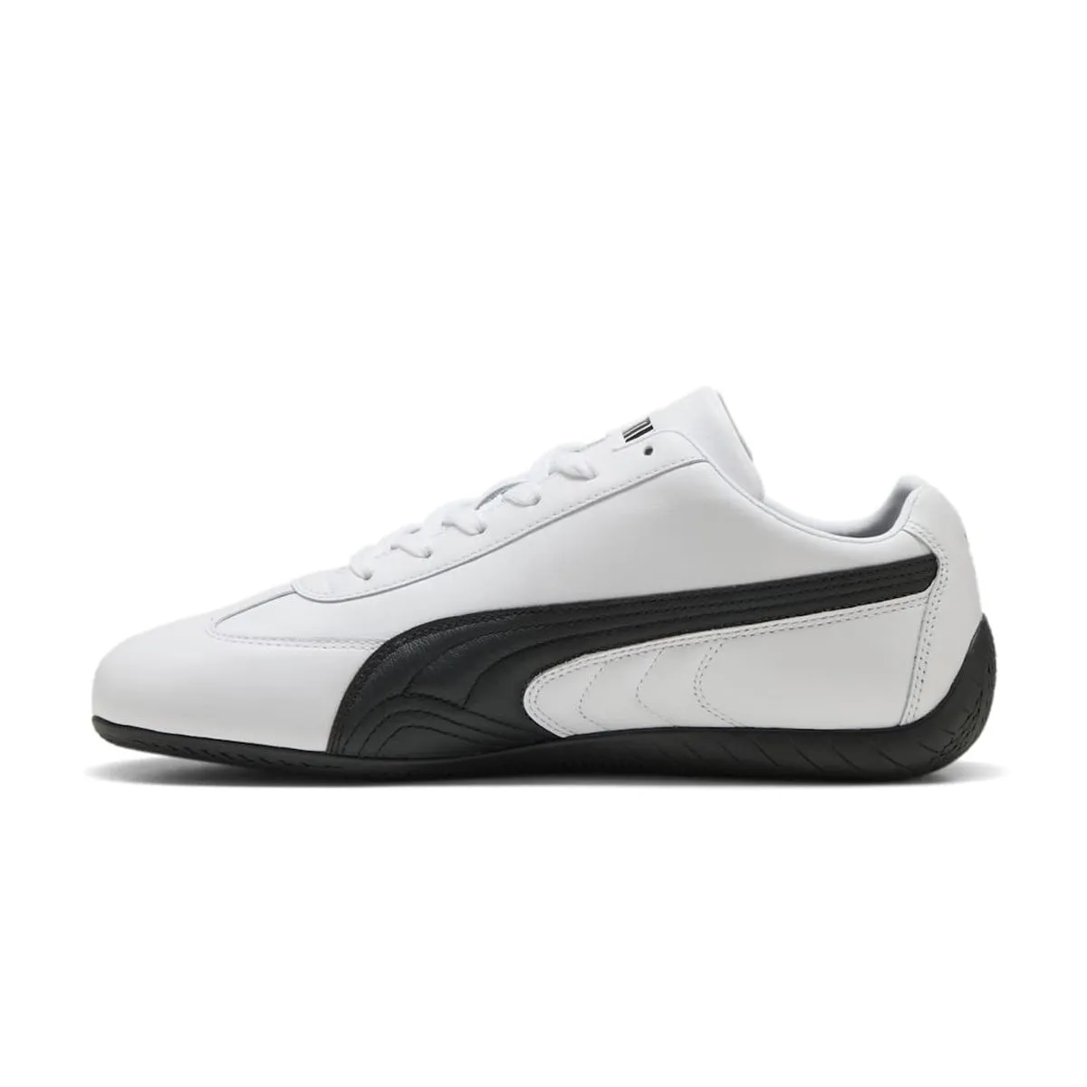 Youth Fresh Foot Support Speedcat Leather 'White Black'