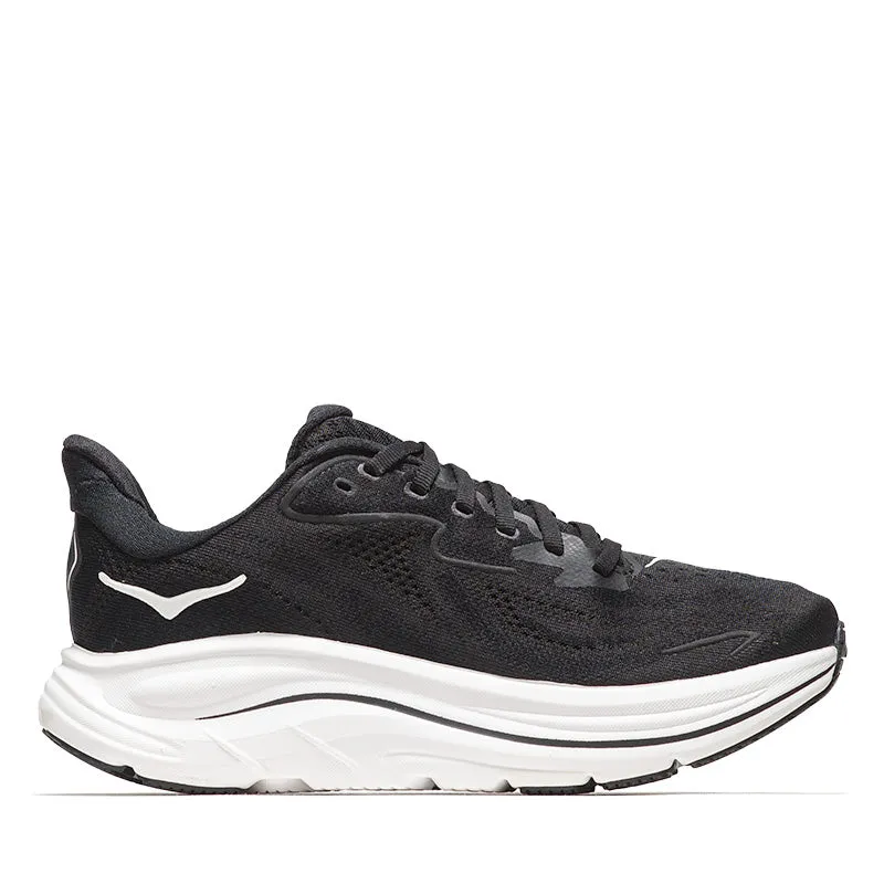 Water Resistant Technology Women's Hoka Clifton 10 - Black/White