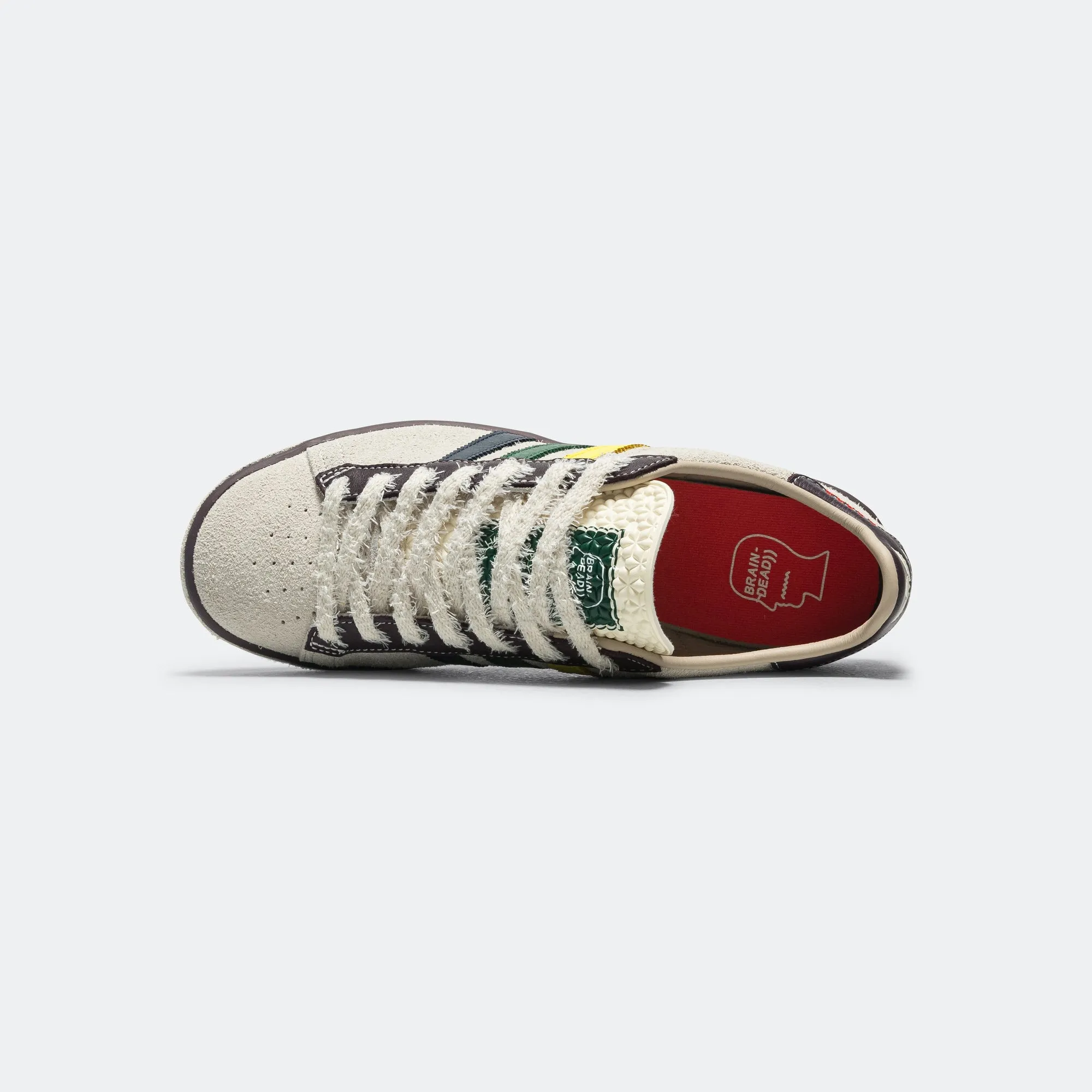 Core Fitness Durable Rubber Forest Hills x Brain Dead - Cream White/Pantone-Night Red