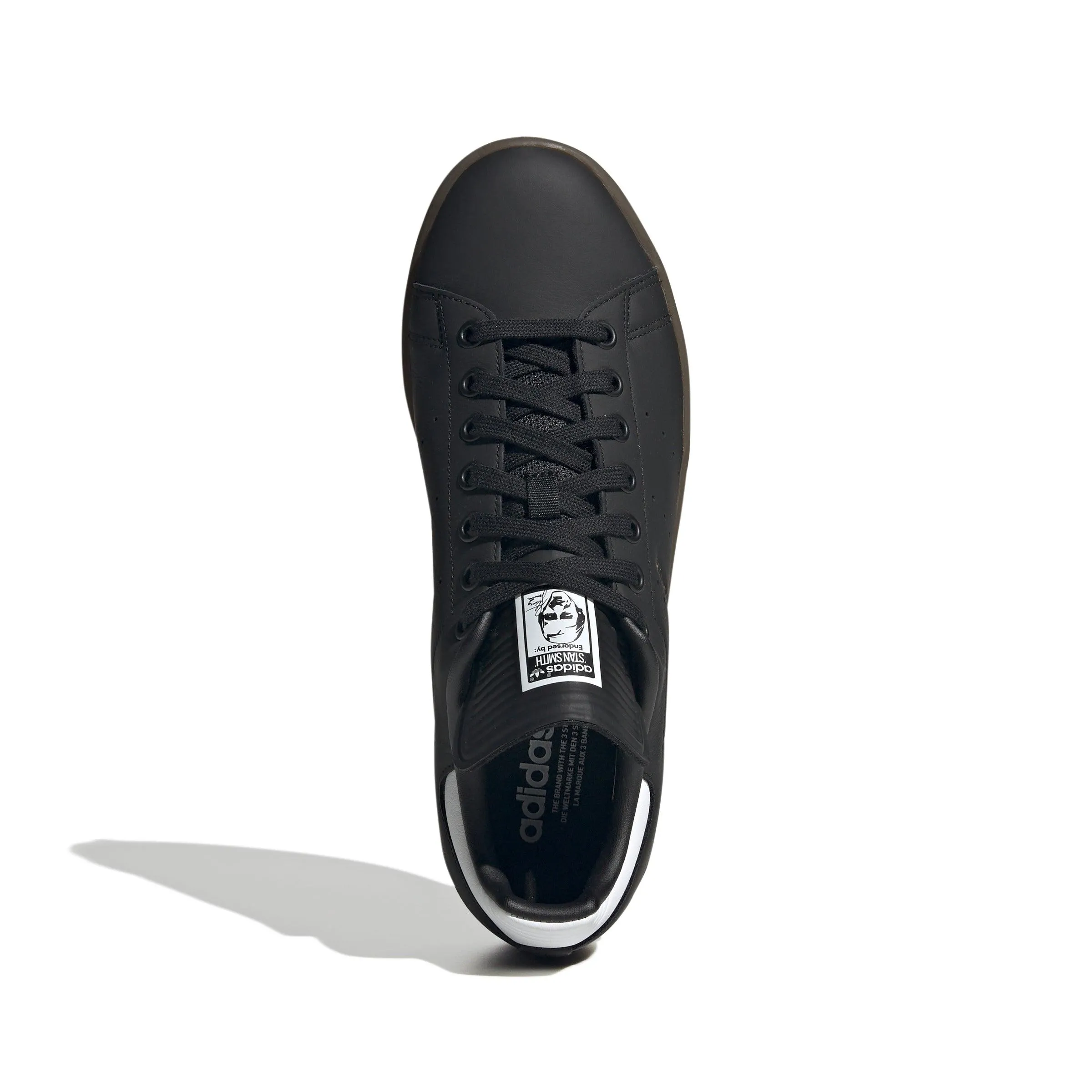Stan Smith 'Black Gum' Rubber Outsole Fire Red
