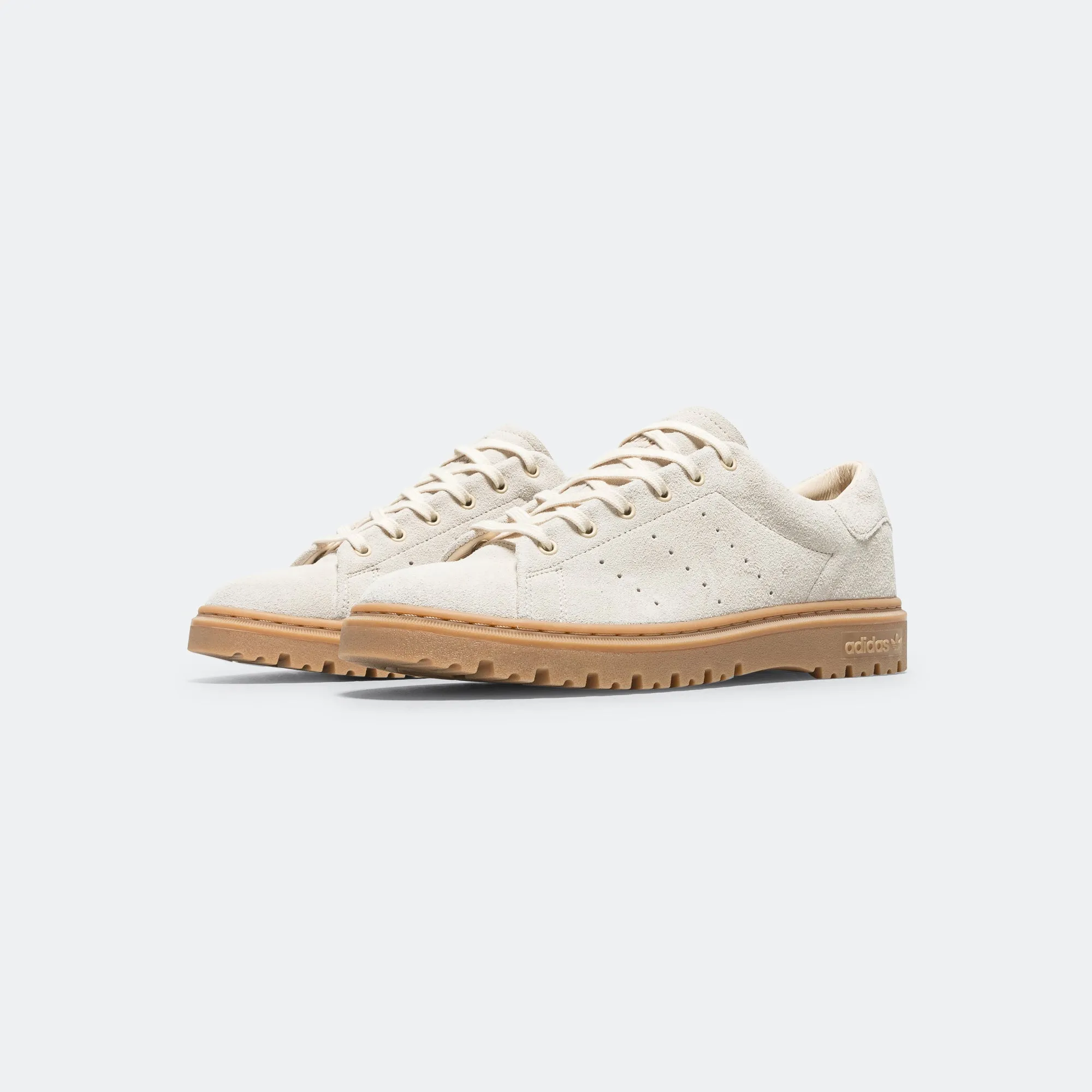 Ergonomic Heel Counter Collar Padding Stan Smith Freizeit - Wonder White/Gum 5