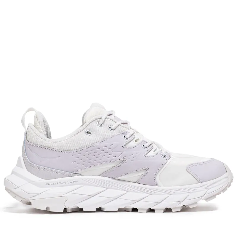 Rolling Motion Geometry Hoka Anacapa Low GTX - White/Nimbus Cloud