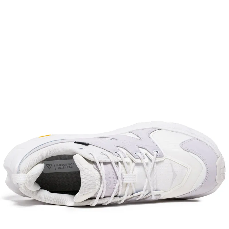 Hoka Anacapa Low GTX - White/Nimbus Cloud Recycled Outsole Material