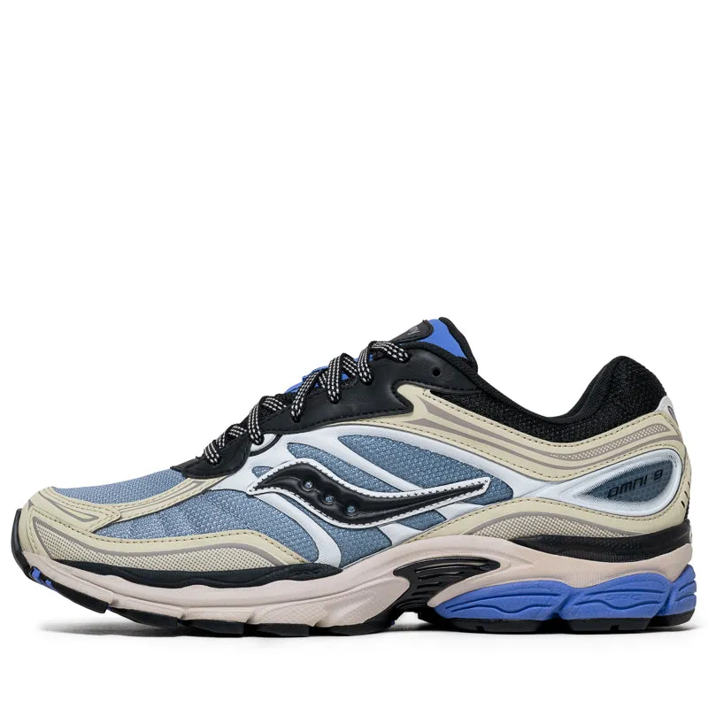 Saucony Progrid Omni 9 - Blue Fade Cushioned Frame Thermal Regulating Insole