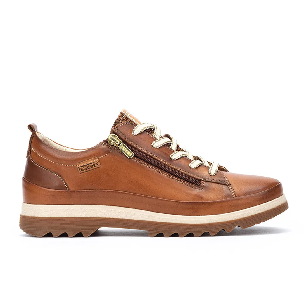 Seamless Finish Street Walk Womens Pikolinos Vigo in Brandy