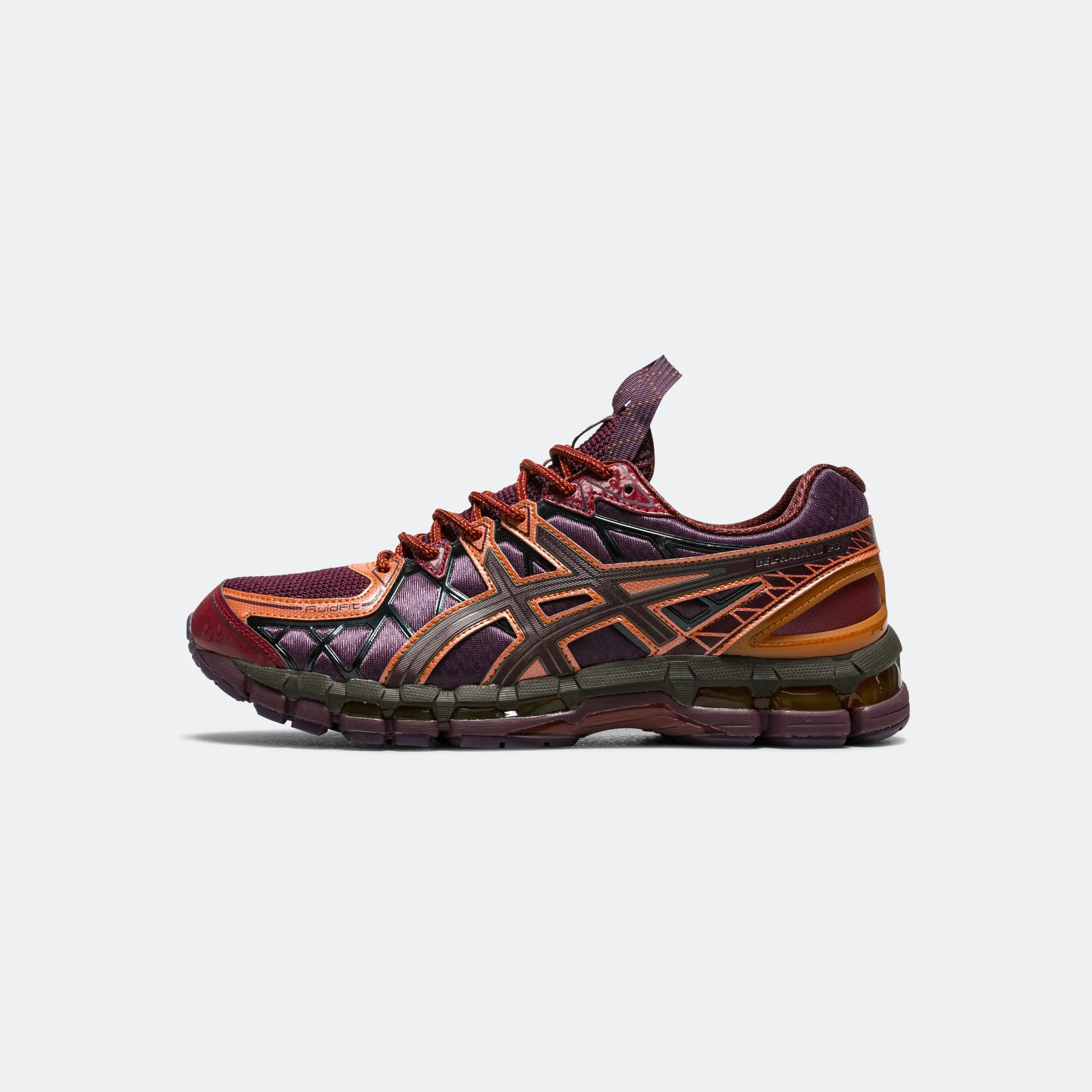 UB10-S GEL-Kayano 20 - Deep Plum/Beet Juice Sneaker Cleaner Motion Contour