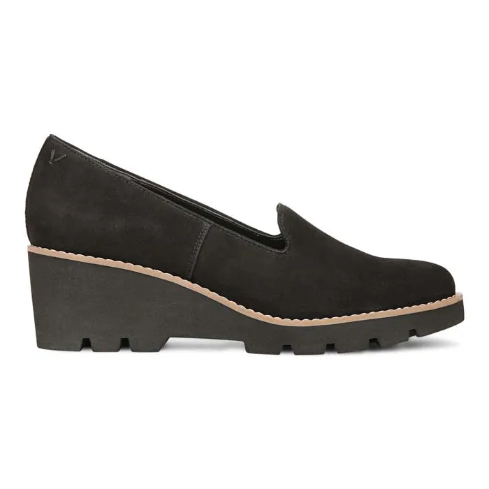 Pace Maker Street Proof Womens Vionic Willa Wedge in Black